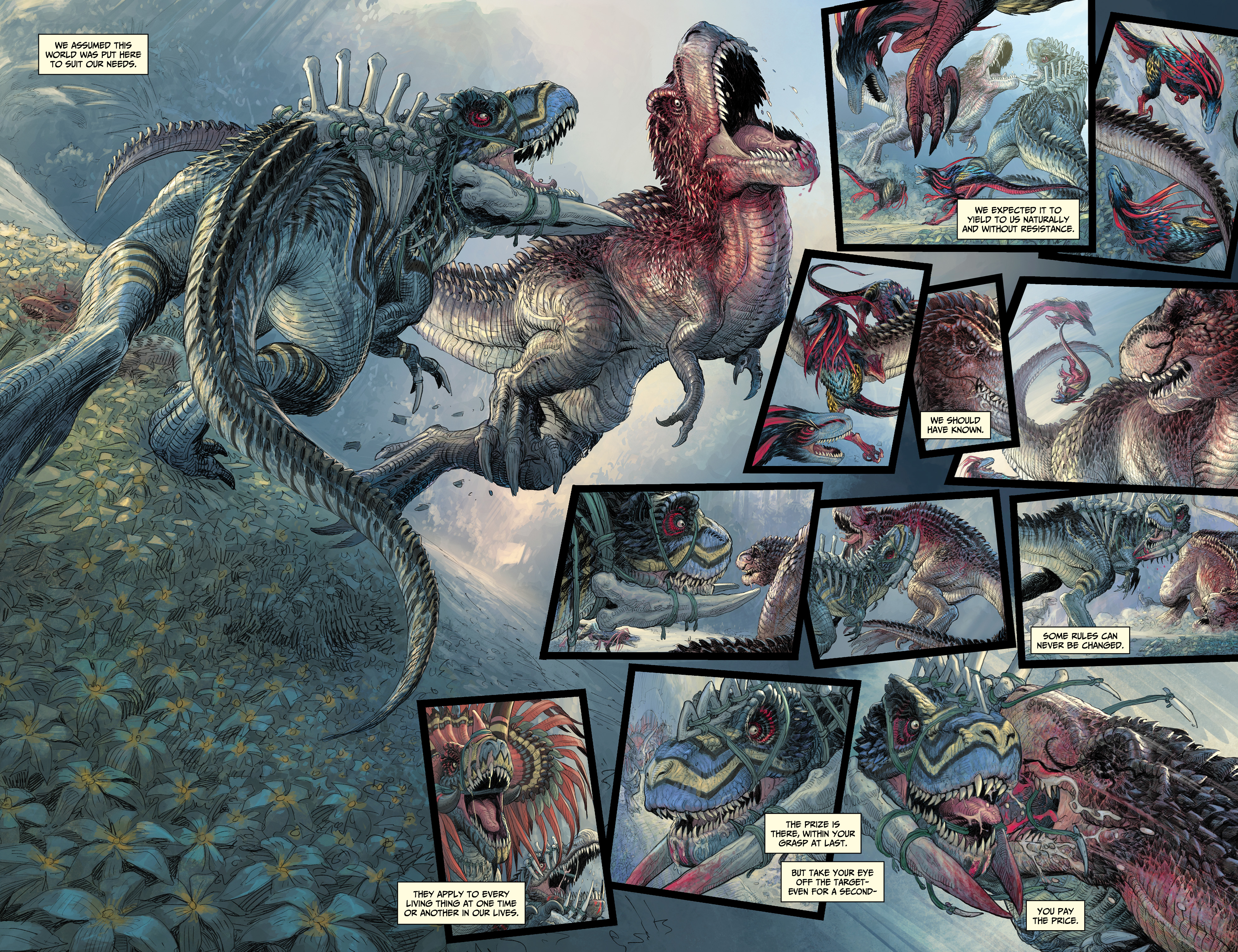 Read online Dinosaurs Vs. Aliens comic -  Issue # Full - 14