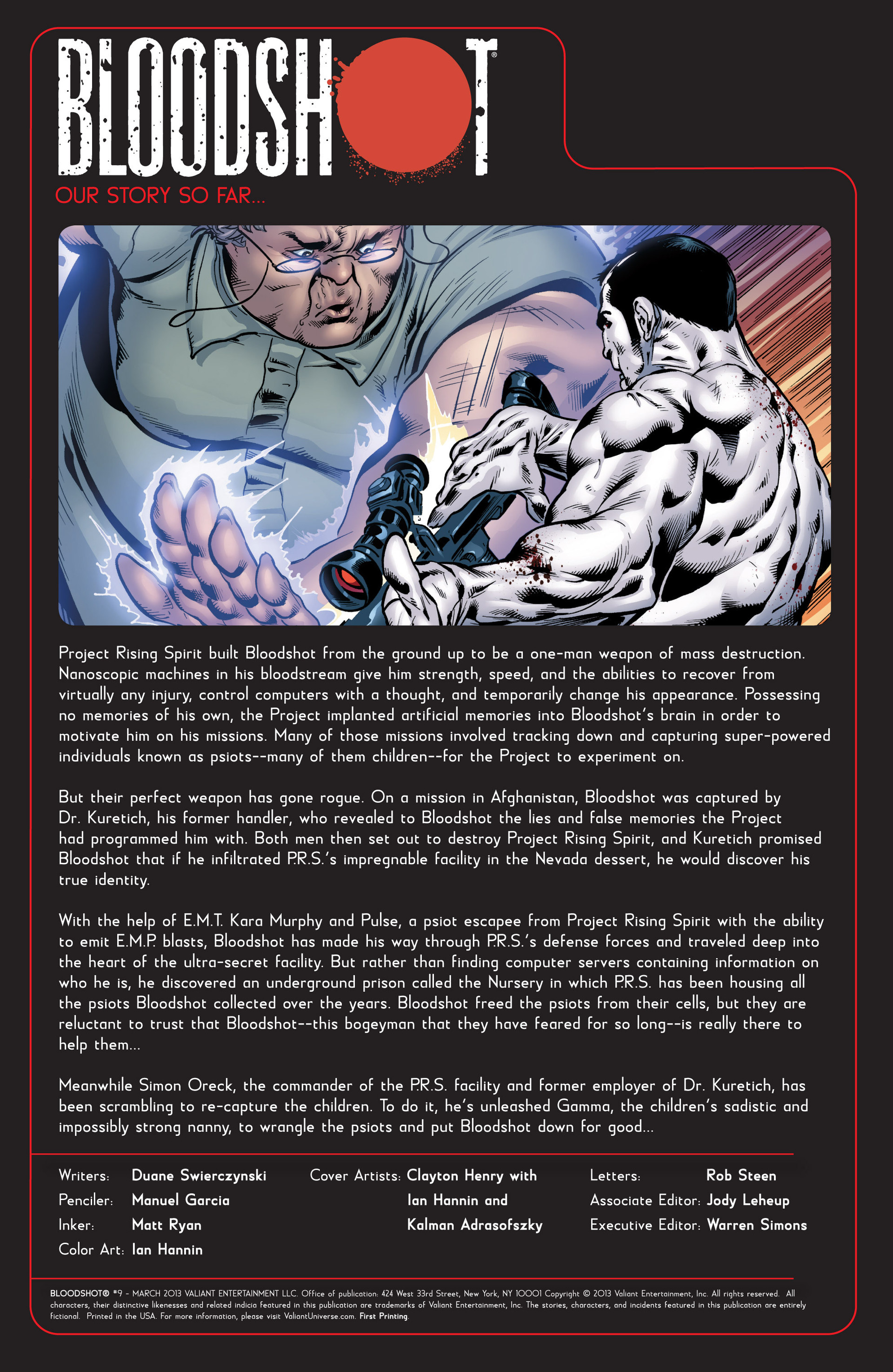 Read online Bloodshot (2012) comic -  Issue #9 - 2