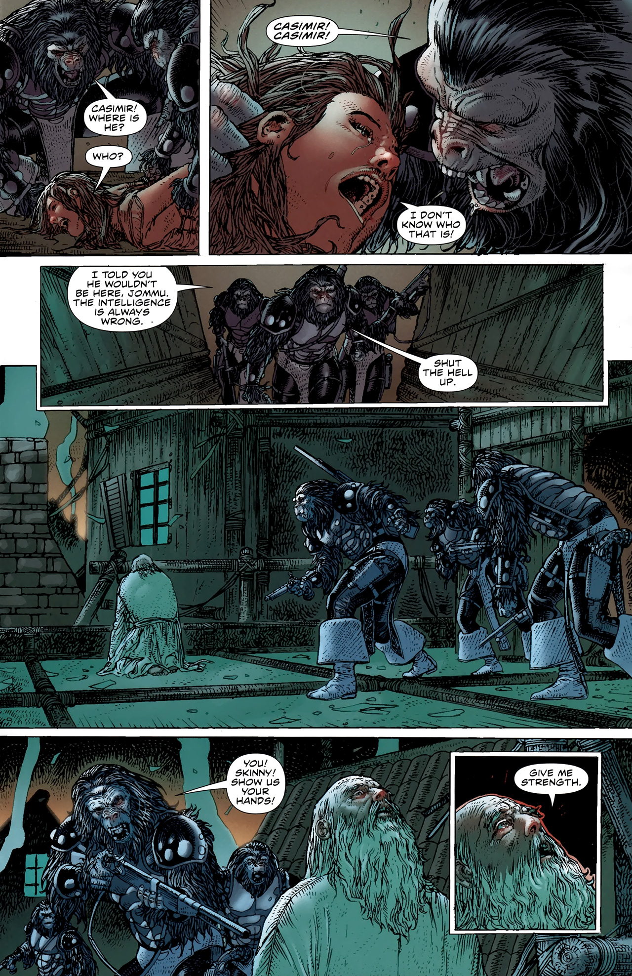 Read online Planet of the Apes (2011) comic -  Issue #7 - 6