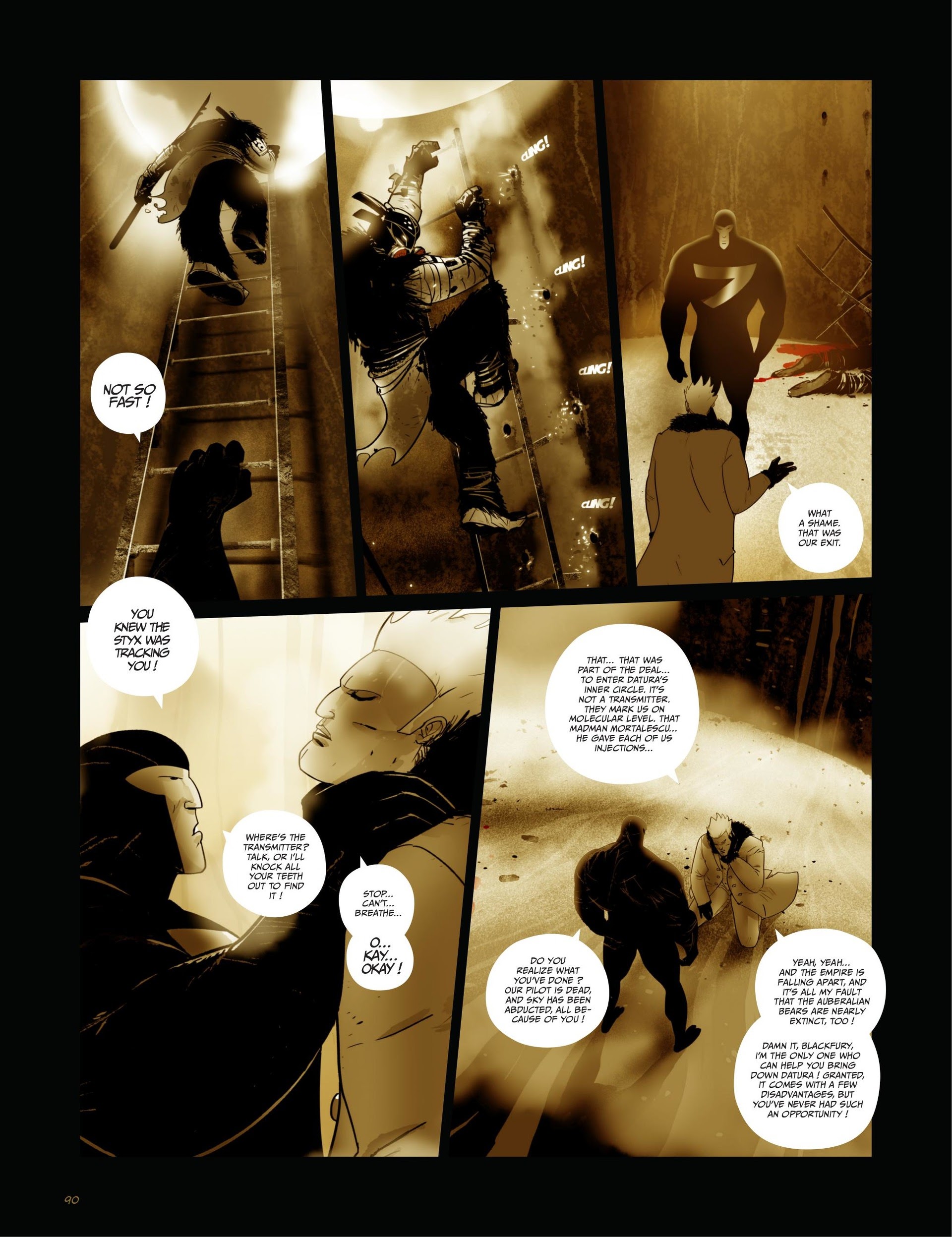 Read online Blackfury comic -  Issue # TPB - 92