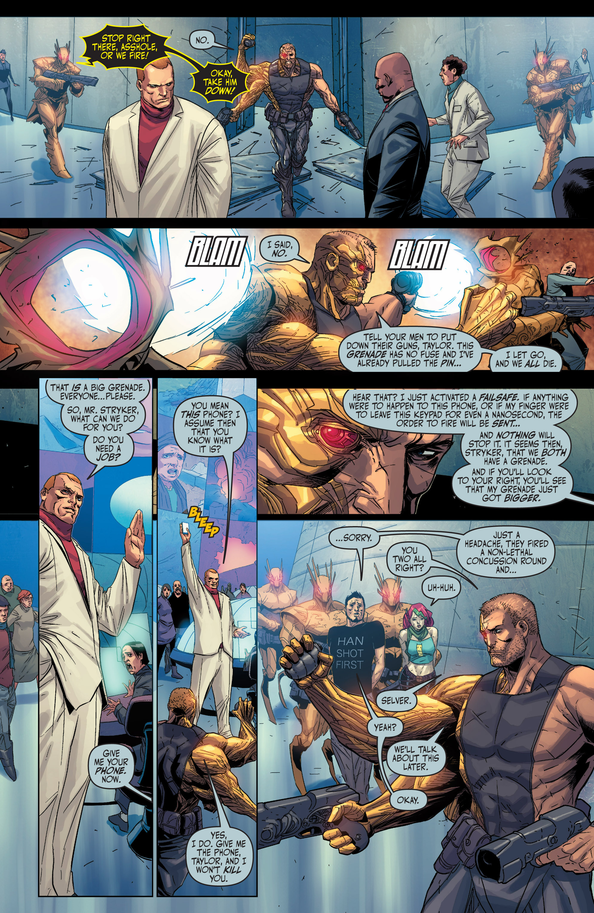 Read online Cyberforce (2012) comic -  Issue #5 - 22