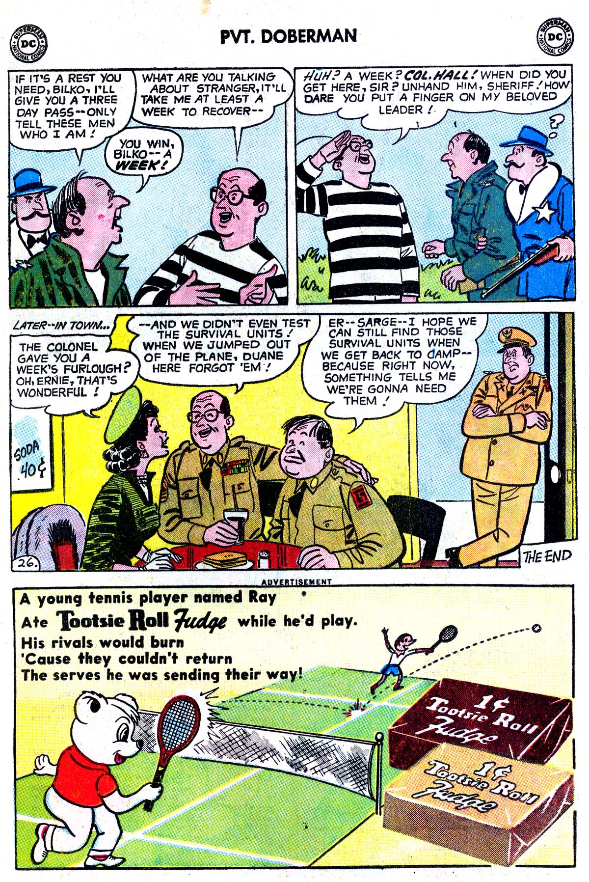 Read online Sgt. Bilko's Pvt. Doberman comic -  Issue #8 - 32