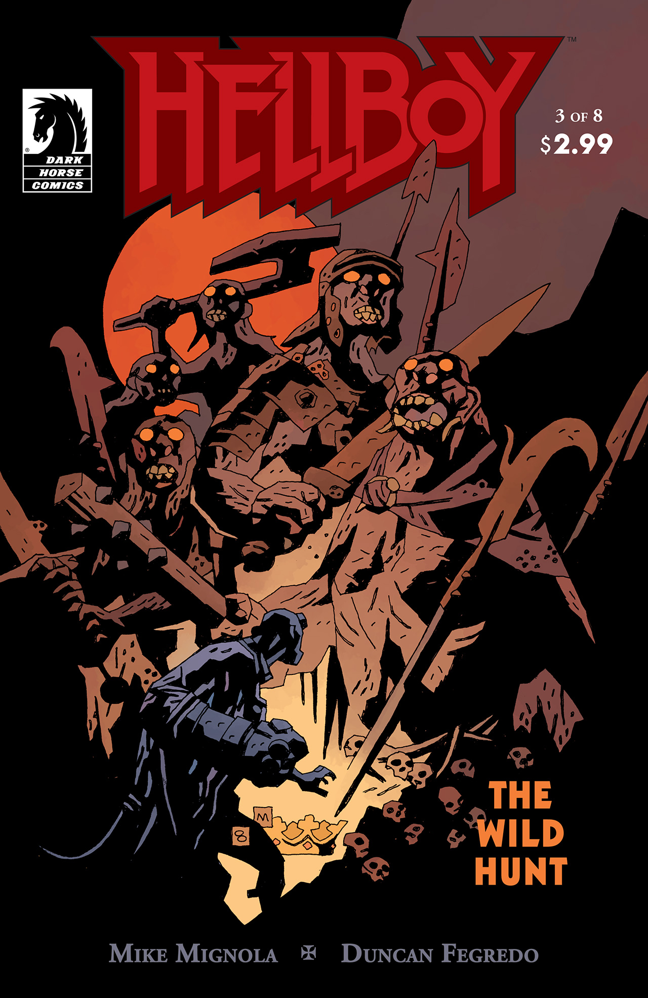 Read online Hellboy: The Wild Hunt comic -  Issue #3 - 1