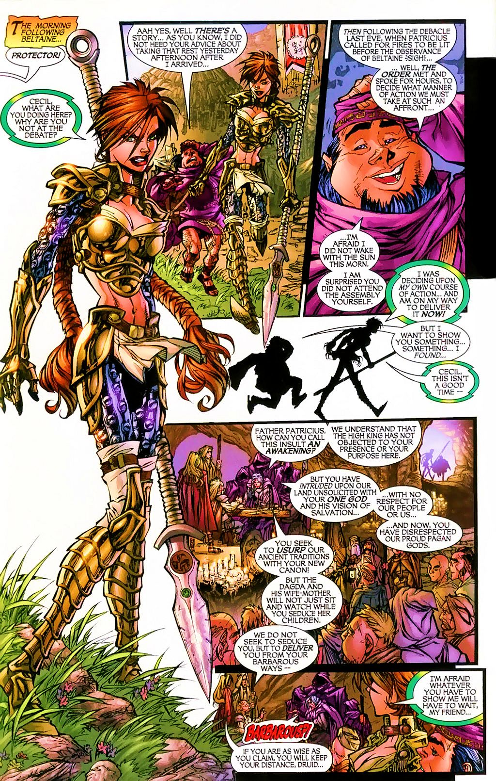 Read online More Than Mortal / Lady Pendragon comic -  Issue # Full - 6