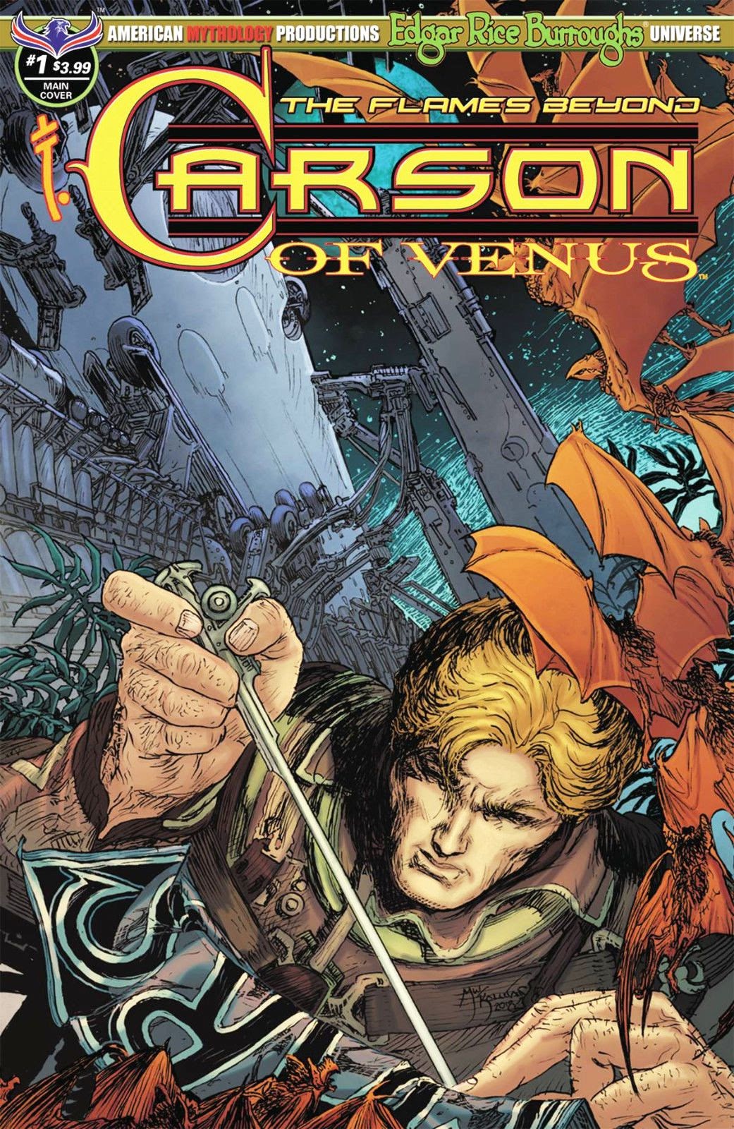 Read online Carson of Venus: The Flames Beyond comic -  Issue #1 - 1