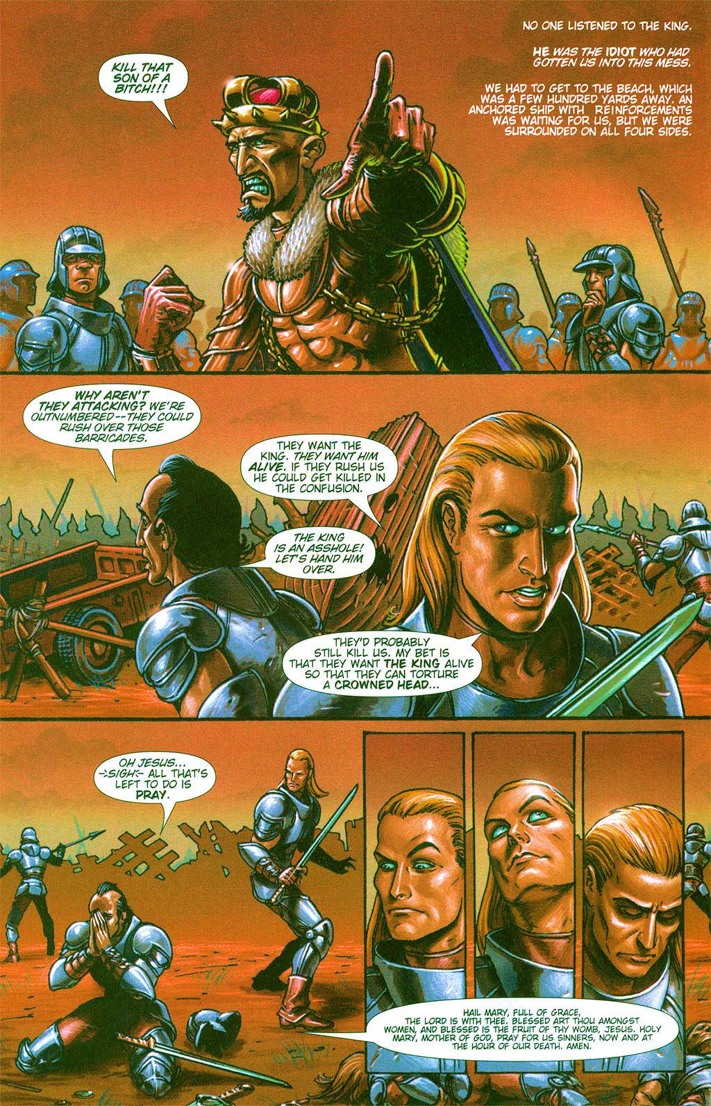 Read online Dawn: Three Tiers comic -  Issue #1 - 13