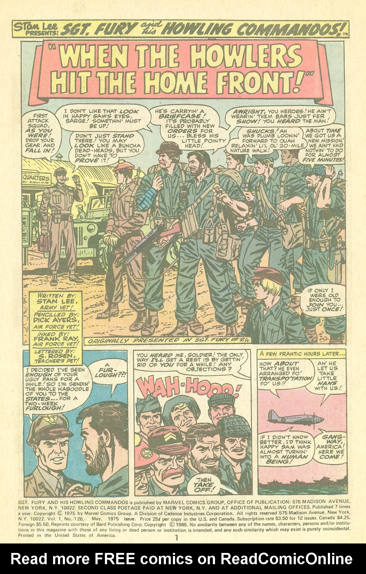 Read online Sgt. Fury comic -  Issue #126 - 3