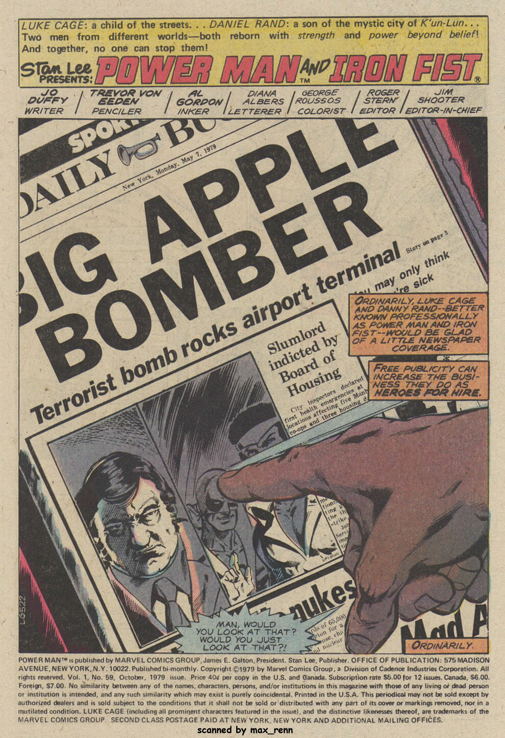 Read online Power Man and Iron Fist (1978) comic -  Issue #59 - 2