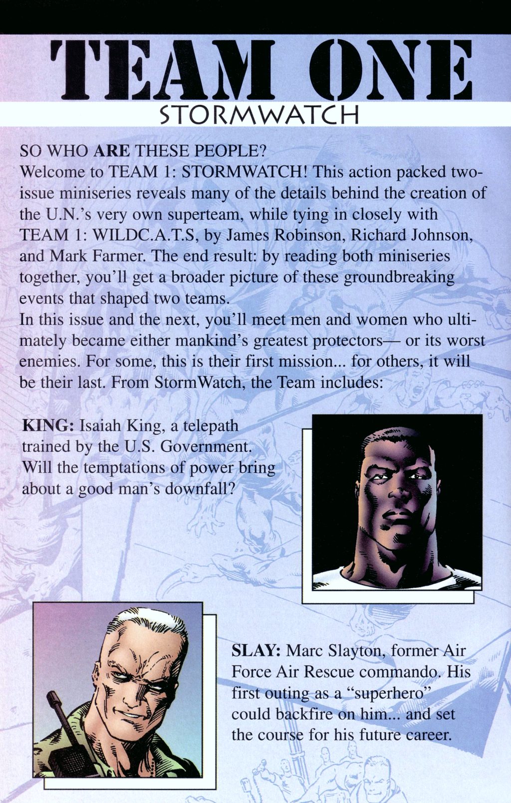 Read online Team One: Stormwatch comic -  Issue #1 - 27