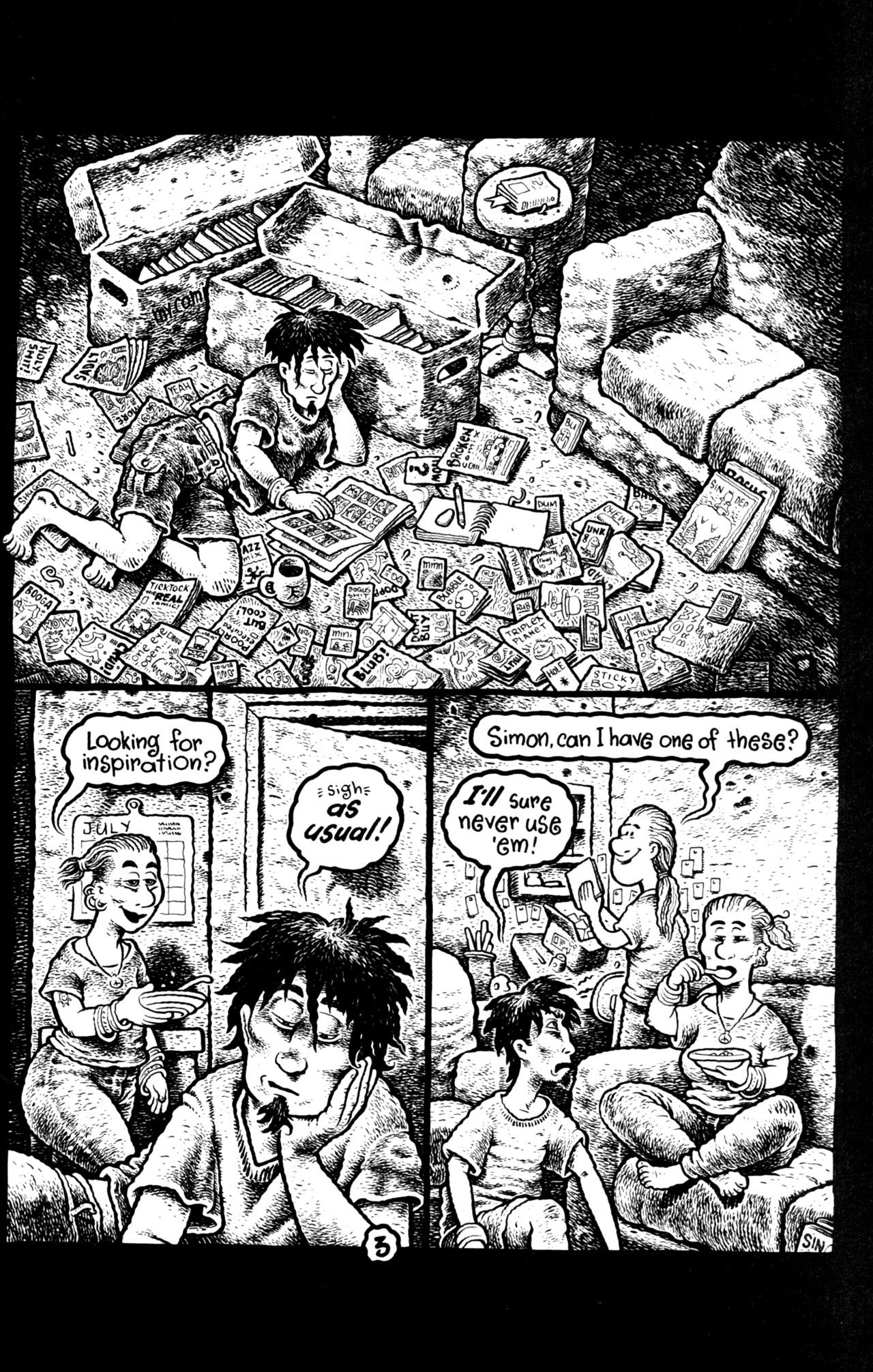 Read online Pressed Tongue comic -  Issue #2 - 5