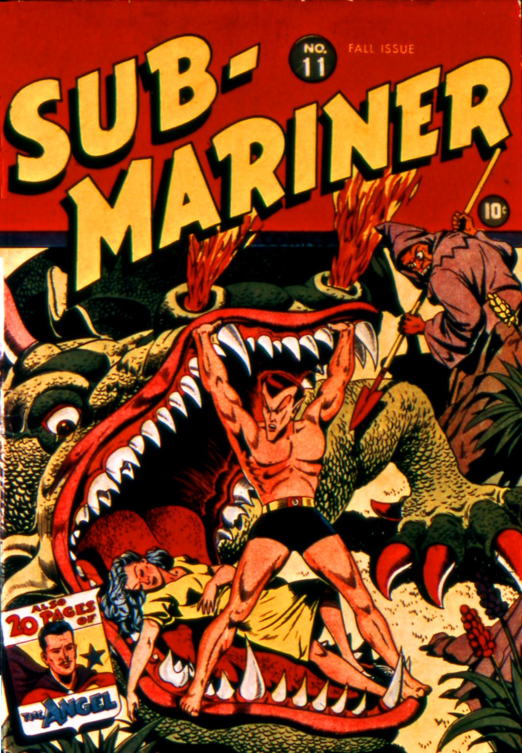 Read online Sub-Mariner Comics comic -  Issue #11 - 1