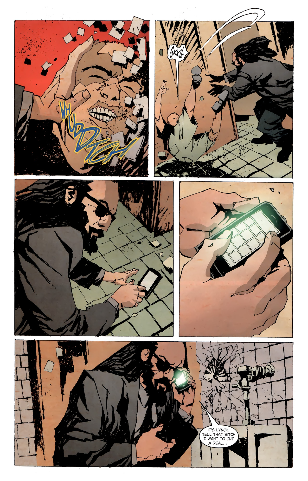 Read online Kane & Lynch comic -  Issue #3 - 12