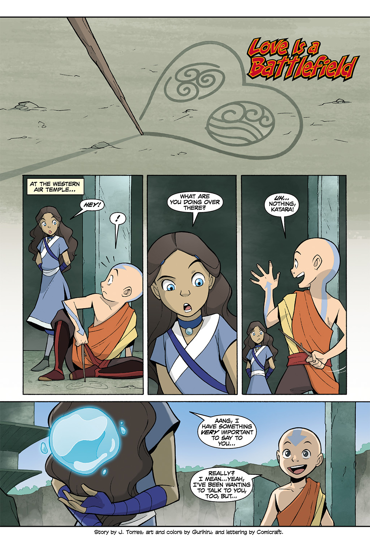 Read online Nickelodeon Avatar: The Last Airbender - The Lost Adventures comic -  Issue # Full - 190