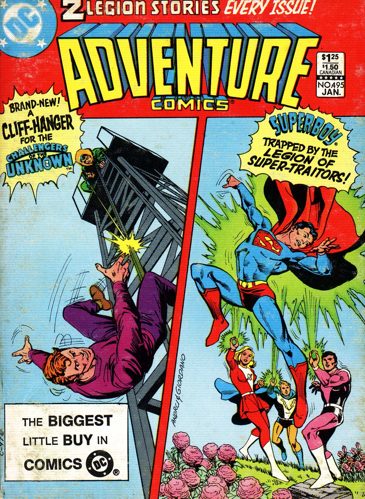 Read online Adventure Comics (1938) comic -  Issue #495 - 1