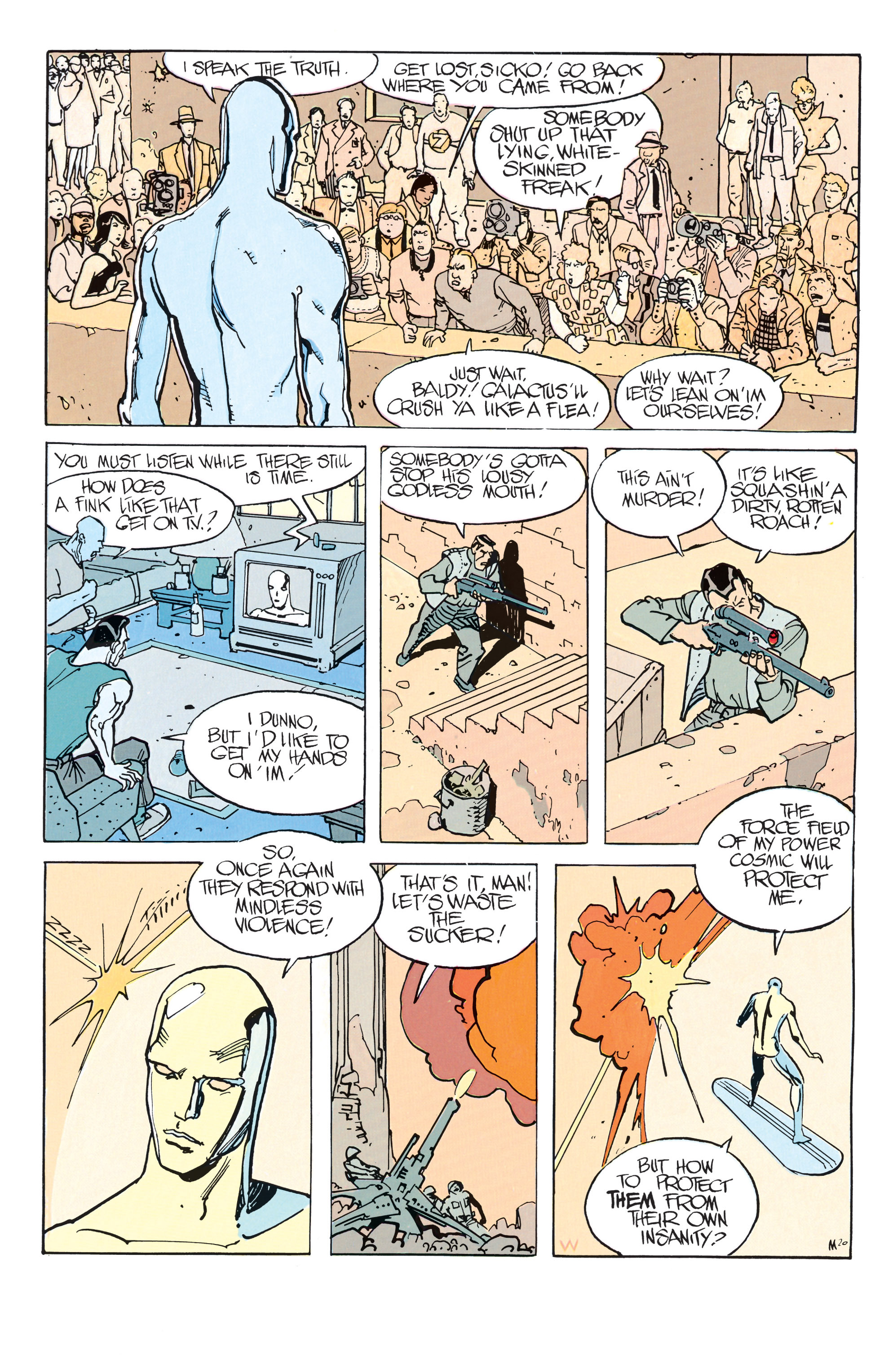 Read online Silver Surfer: Parable comic -  Issue # TPB - 26