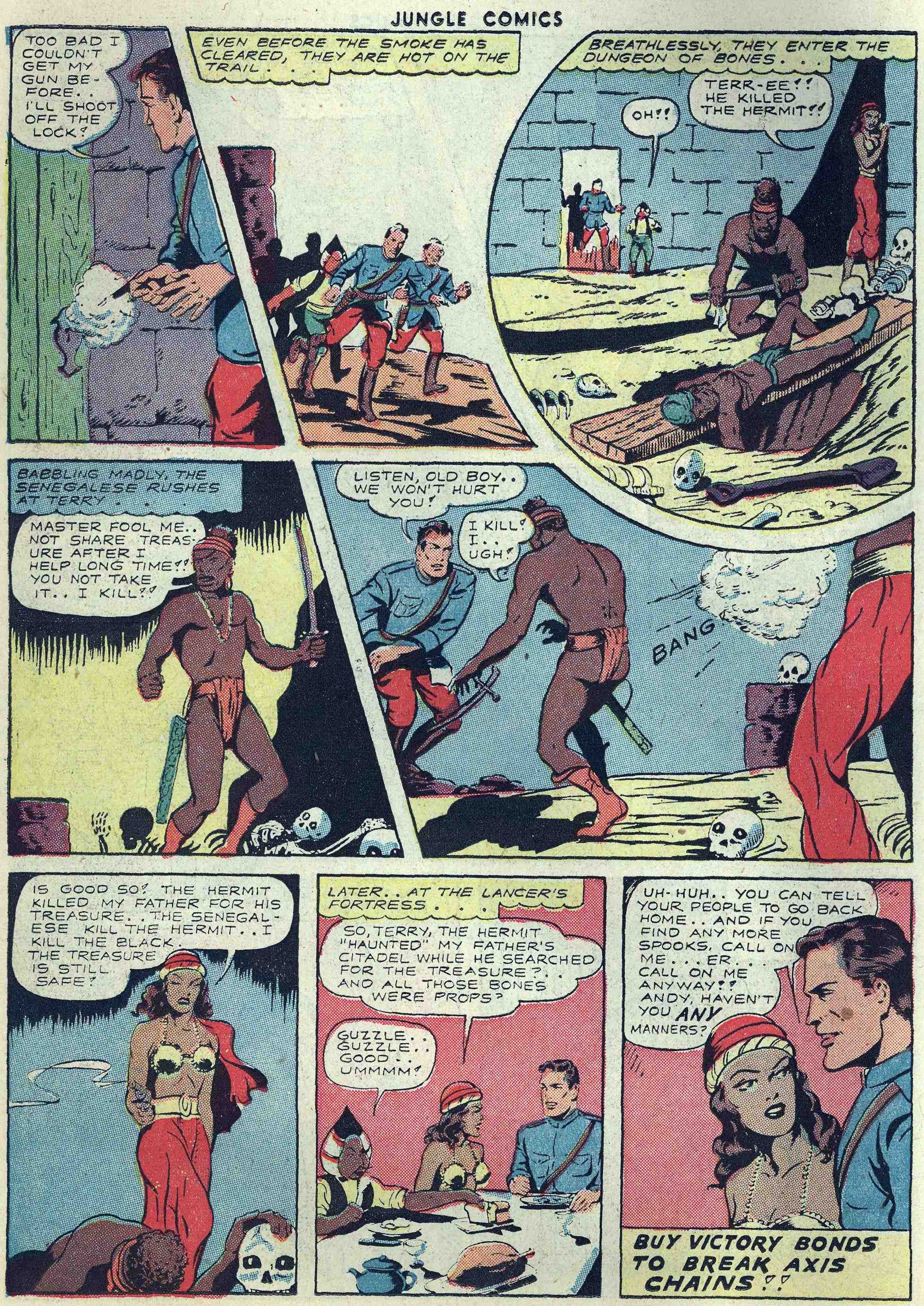 Read online Jungle Comics comic -  Issue #47 - 26