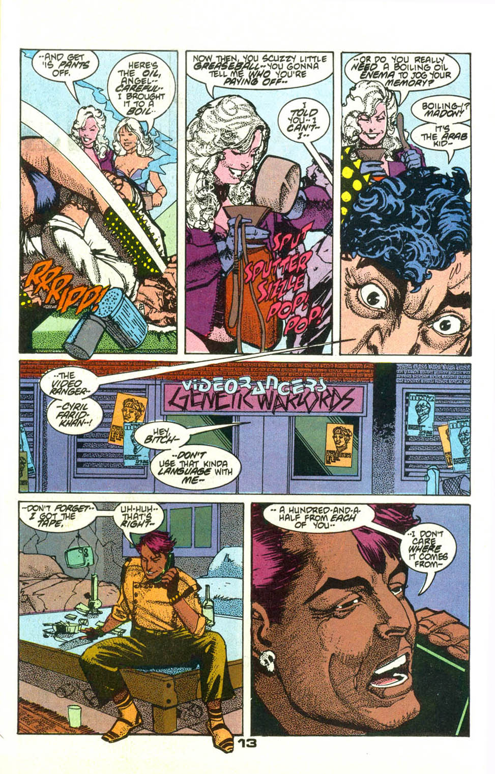 Read online American Flagg! comic -  Issue #21 - 16