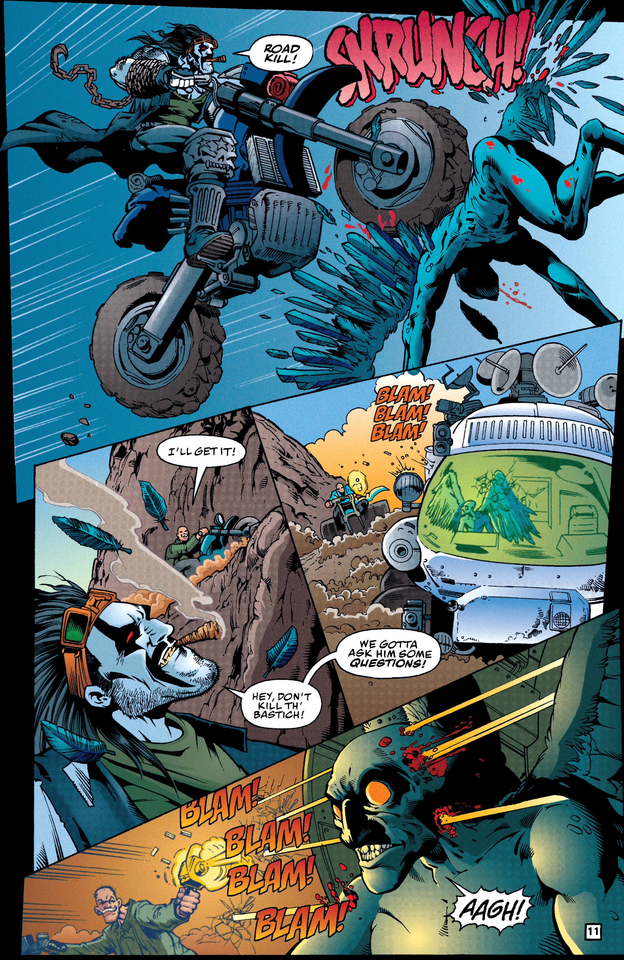 Read online Lobo (1993) comic -  Issue #35 - 11