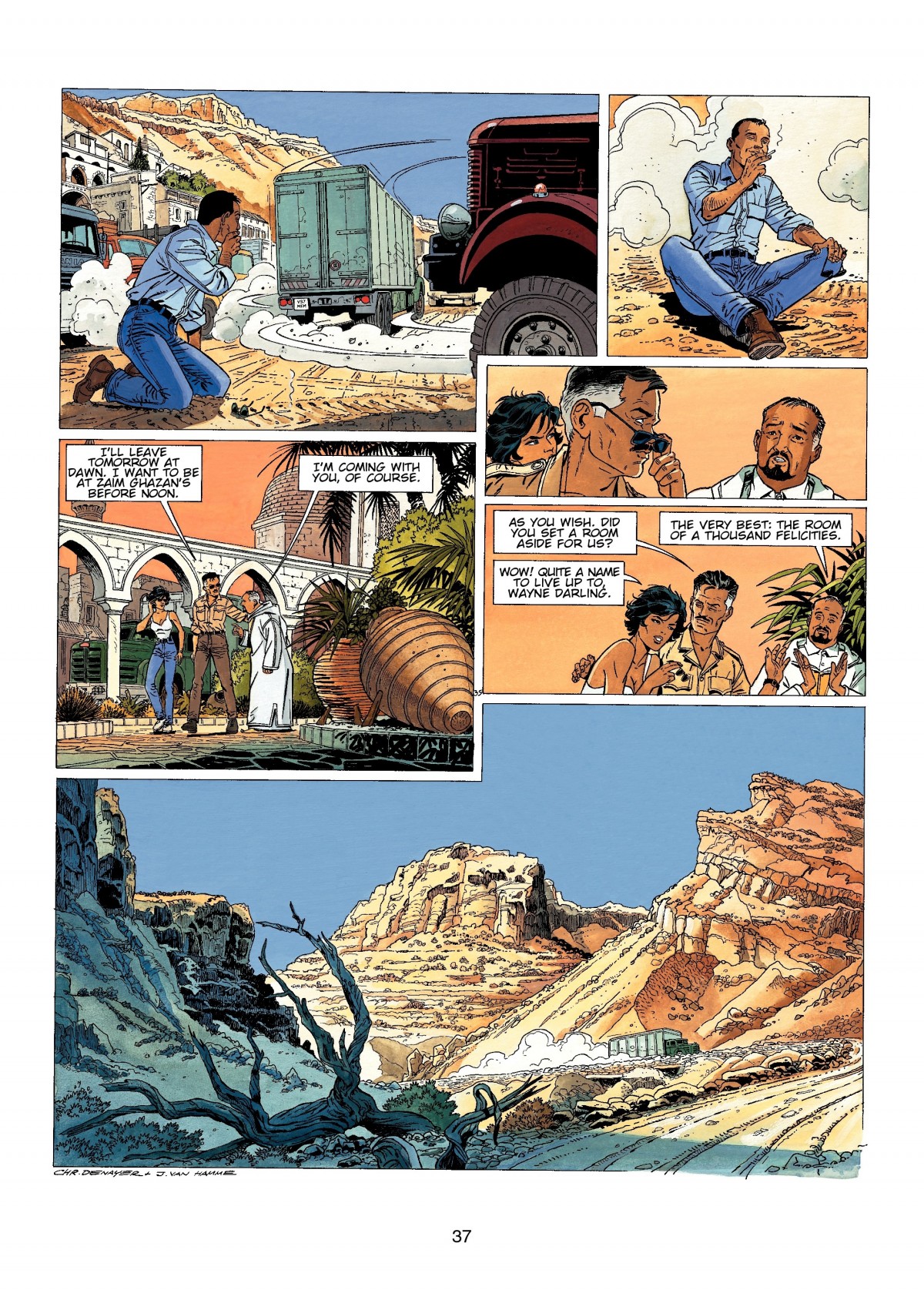 Read online Wayne Shelton comic -  Issue #1 - 37