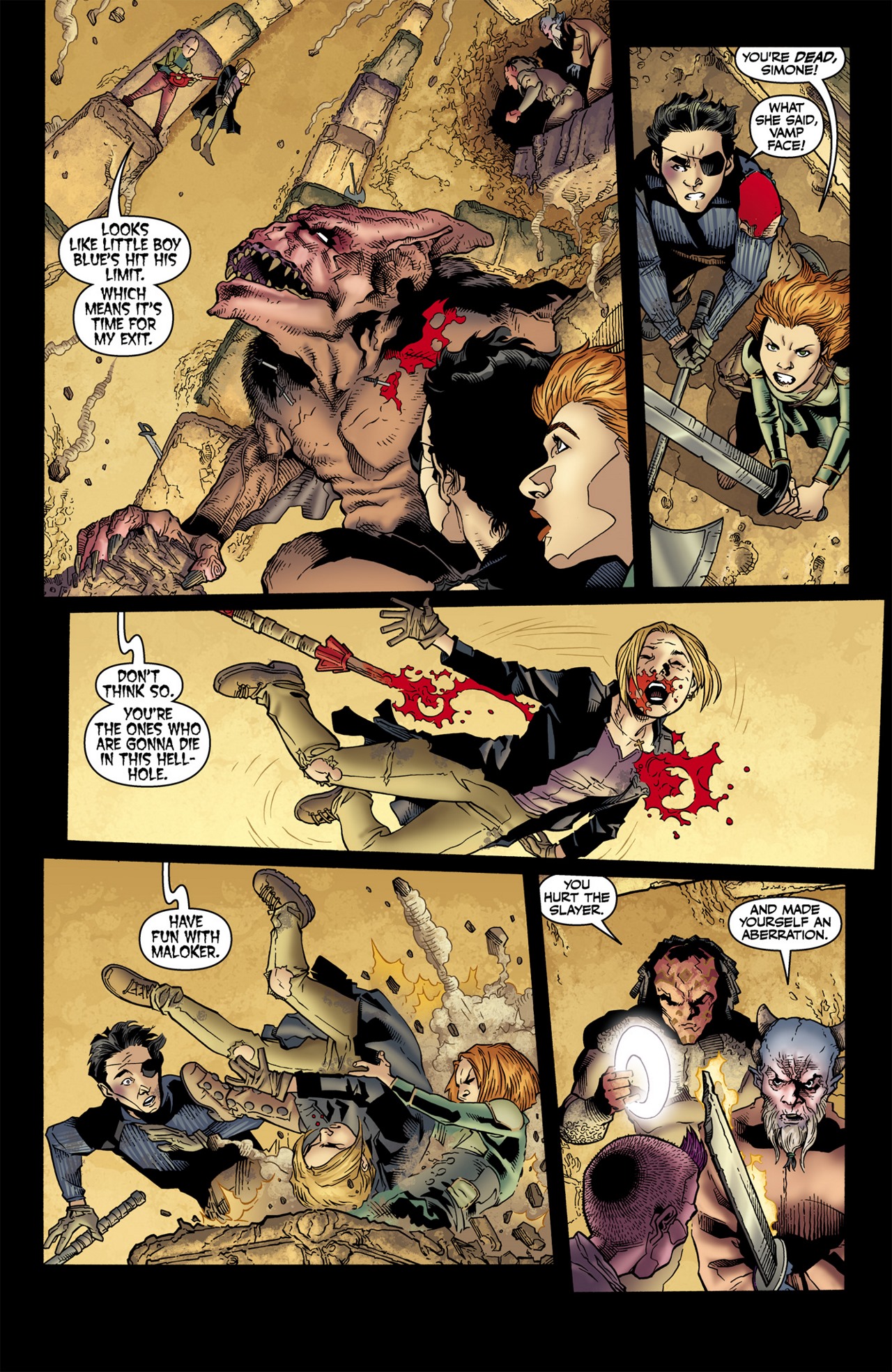 Read online Buffy the Vampire Slayer Season Nine comic -  Issue #25 - 4