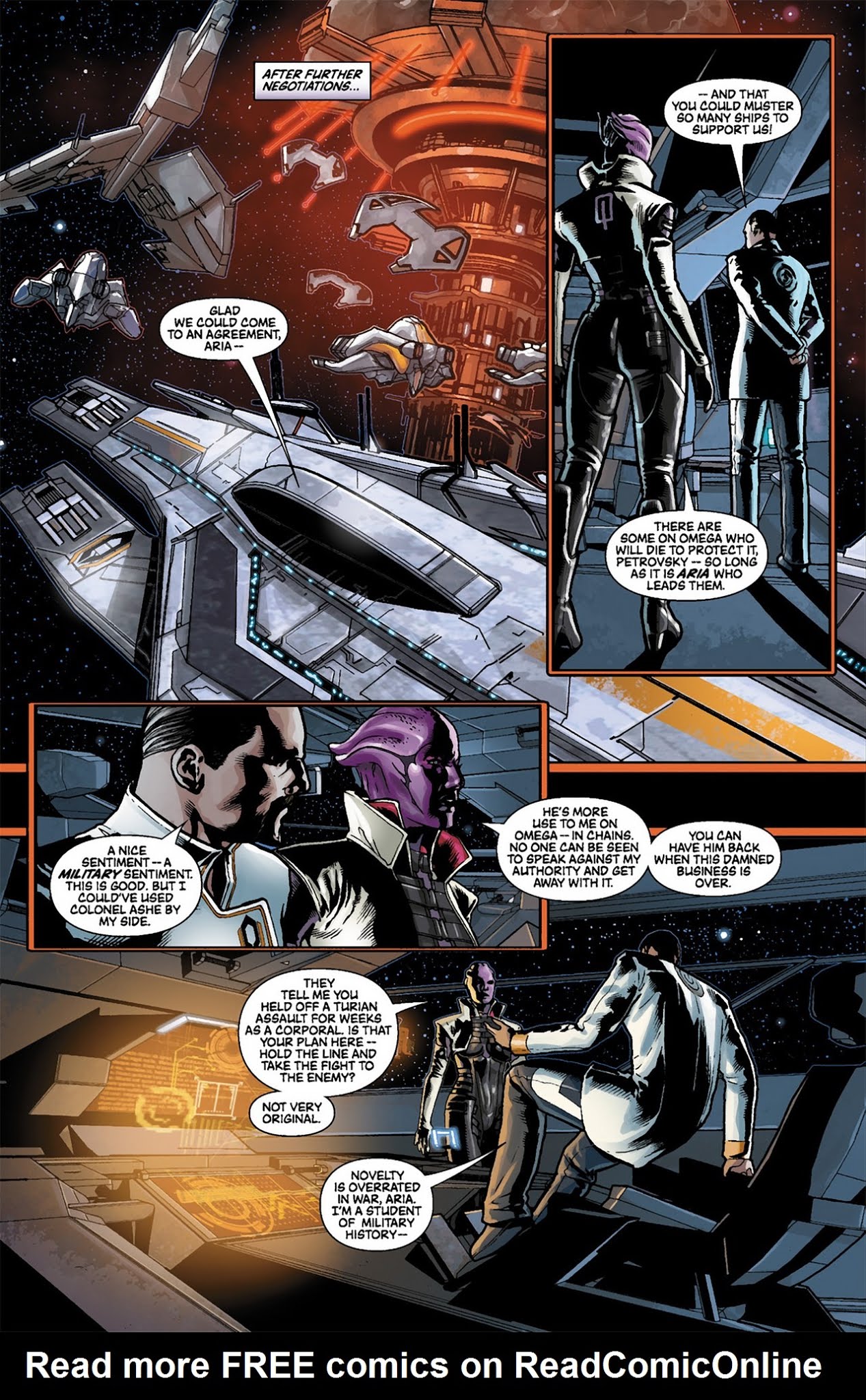 Read online Mass Effect: Invasion comic -  Issue #1 - 20