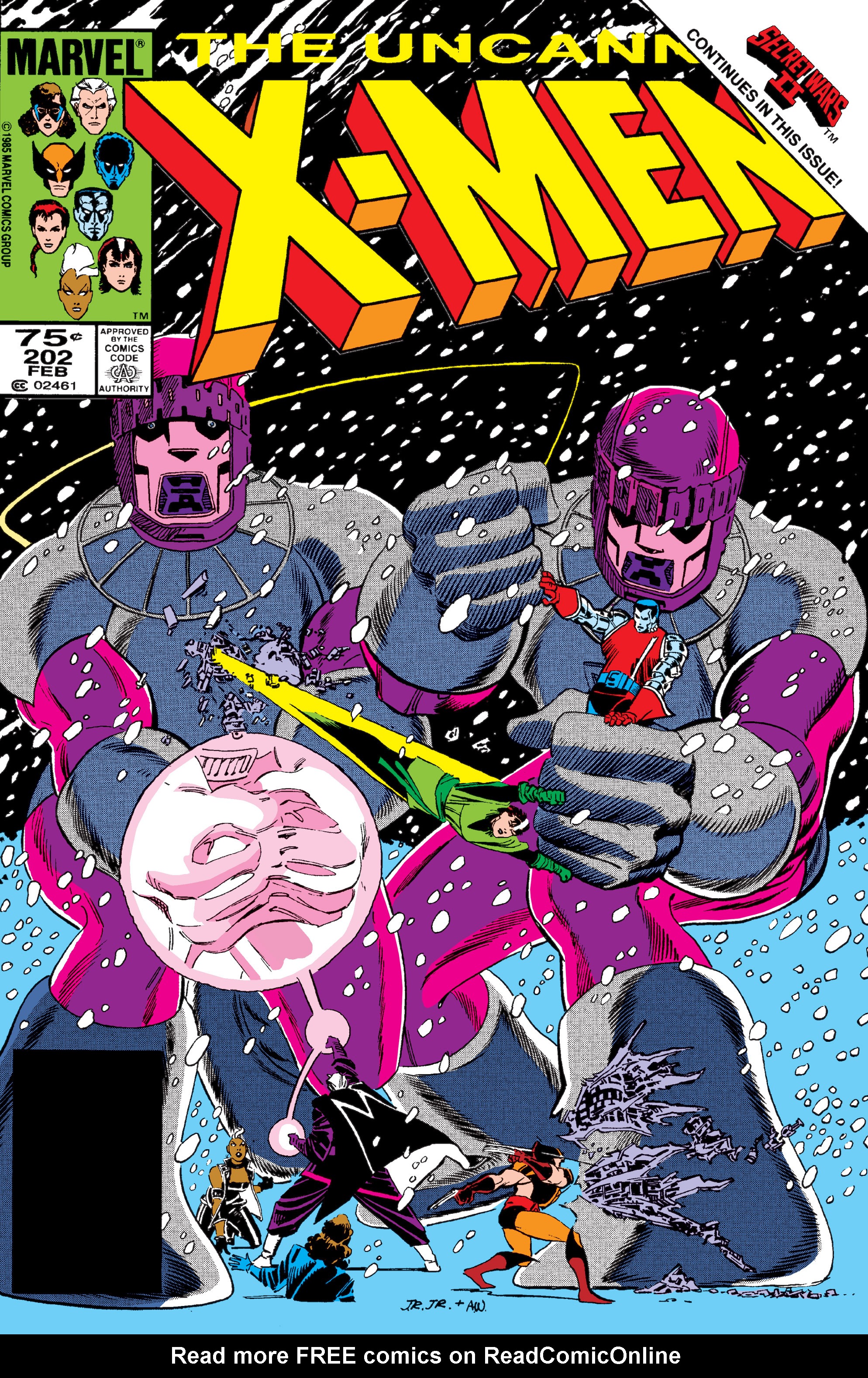 Read online Uncanny X-Men (1963) comic -  Issue #202 - 1