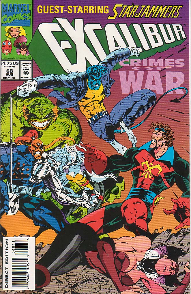 Read online Excalibur (1988) comic -  Issue #68 - 1