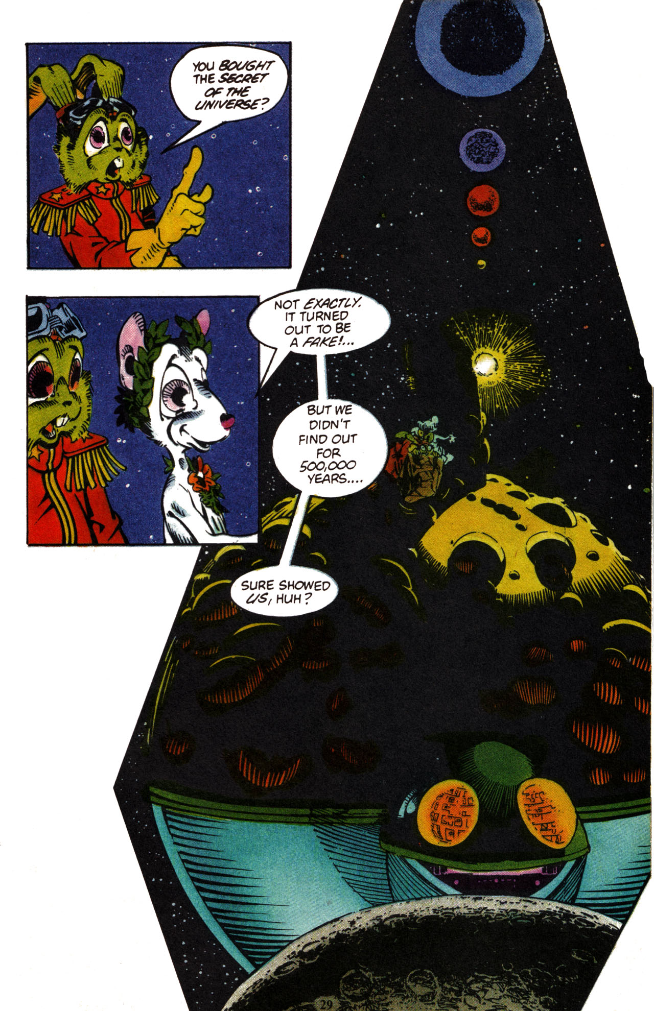Read online Bucky O'Hare (1991) comic -  Issue #5 - 28