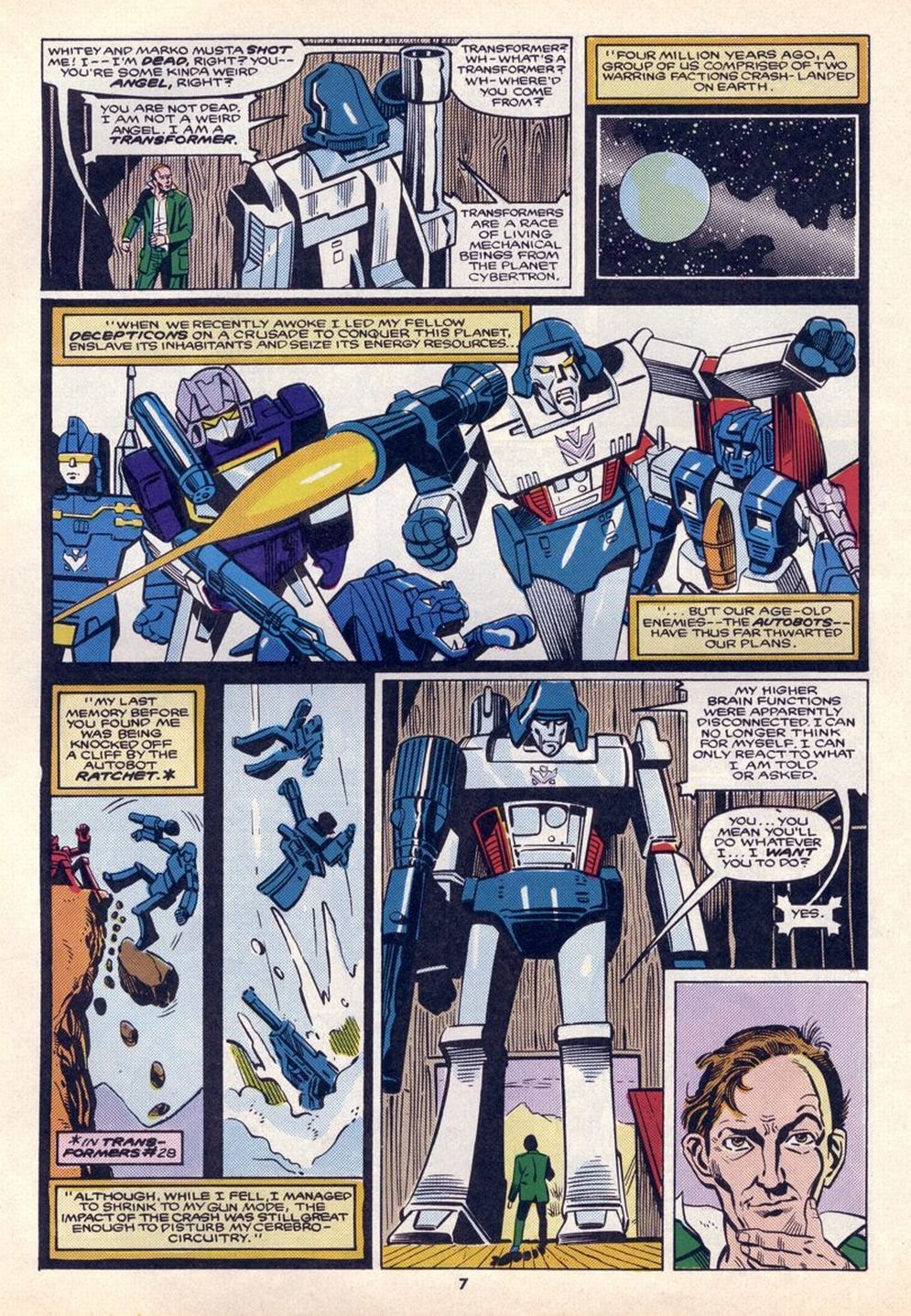 Read online The Transformers (UK) comic -  Issue #51 - 6