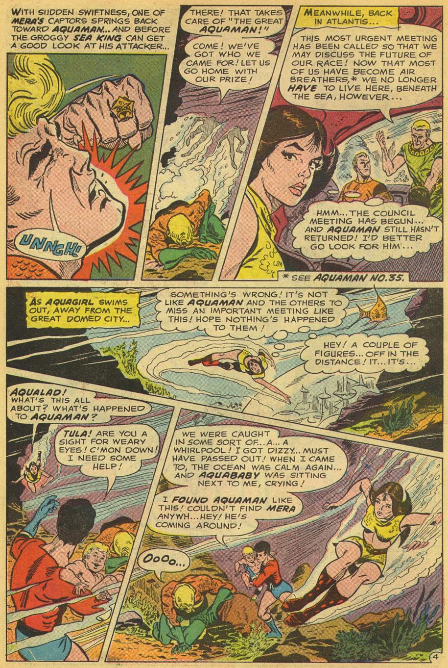Read online Aquaman (1962) comic -  Issue #40 - 6