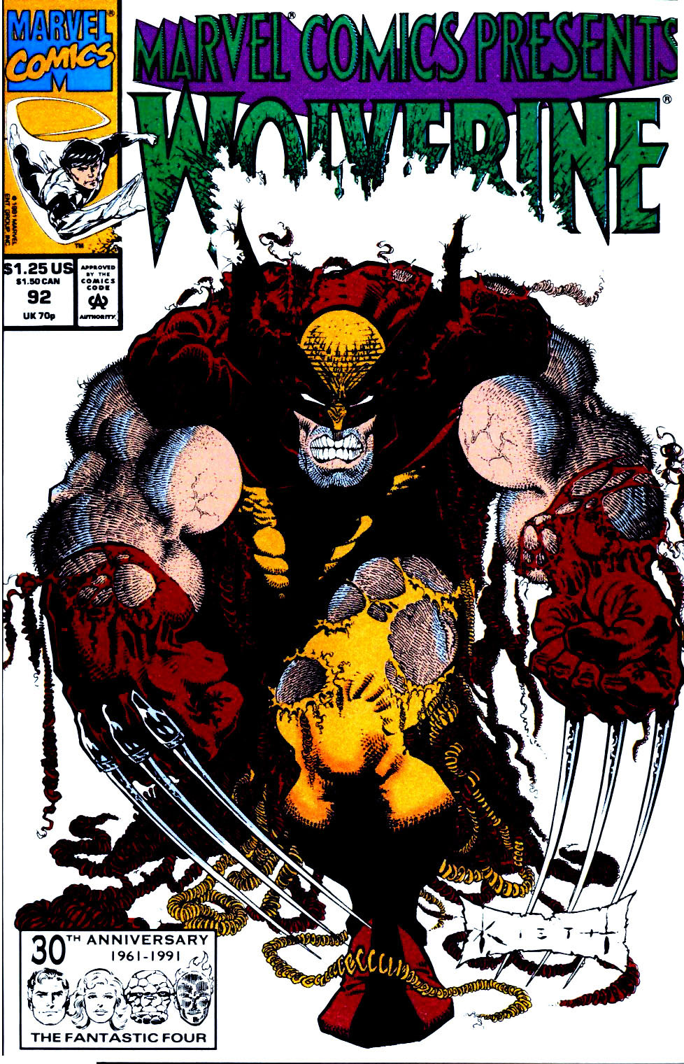 Read online Marvel Comics Presents (1988) comic -  Issue #92 - 1