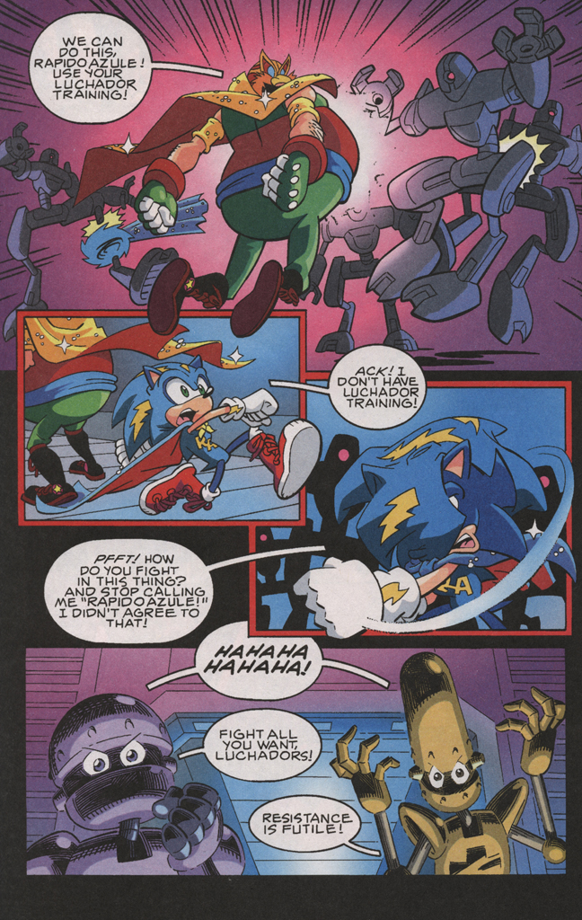 Read online Sonic X comic -  Issue #32 - 18