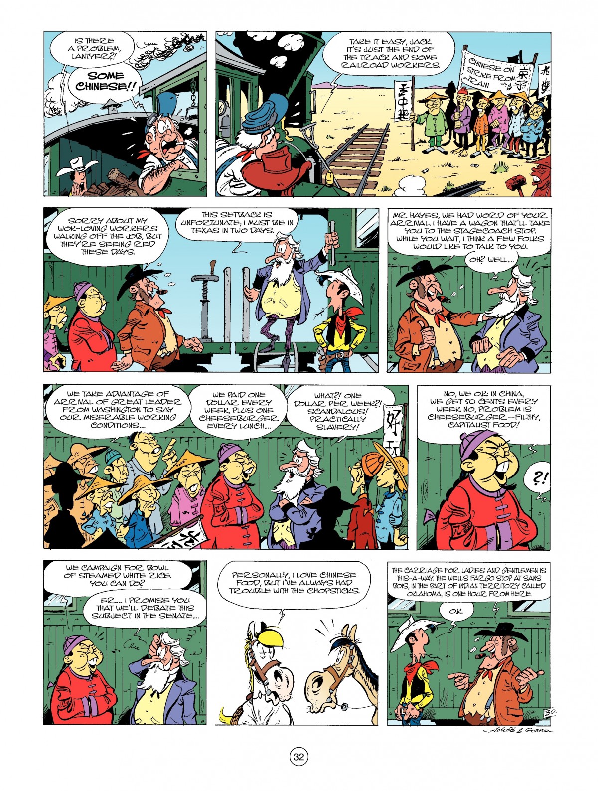 Read online A Lucky Luke Adventure comic -  Issue #39 - 32