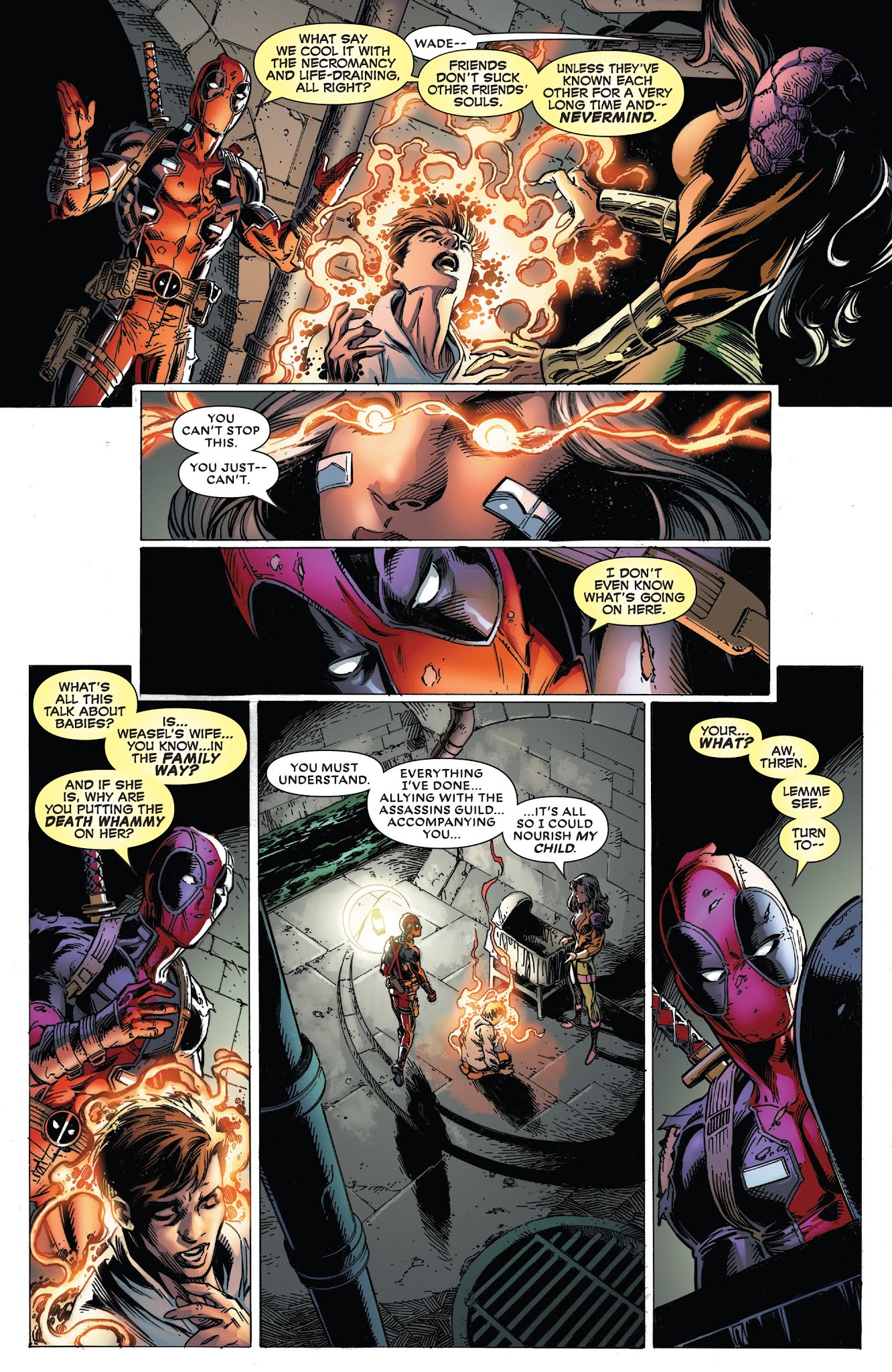 Read online Deadpool: Assassin comic -  Issue #6 - 7