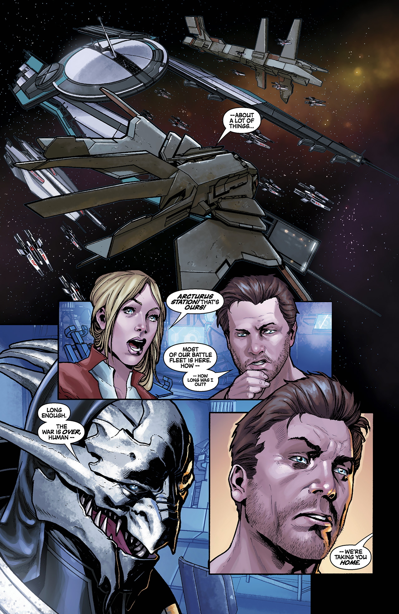 Read online Mass Effect: Evolution comic -  Issue #2 - 9