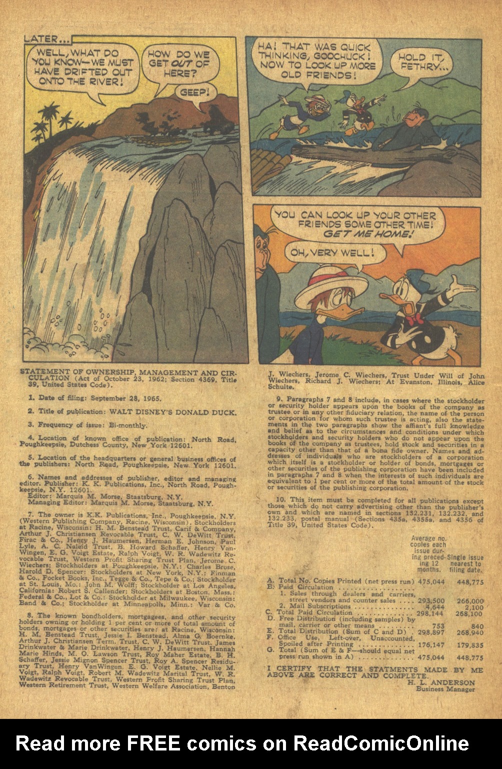 Read online Donald Duck (1962) comic -  Issue #106 - 32