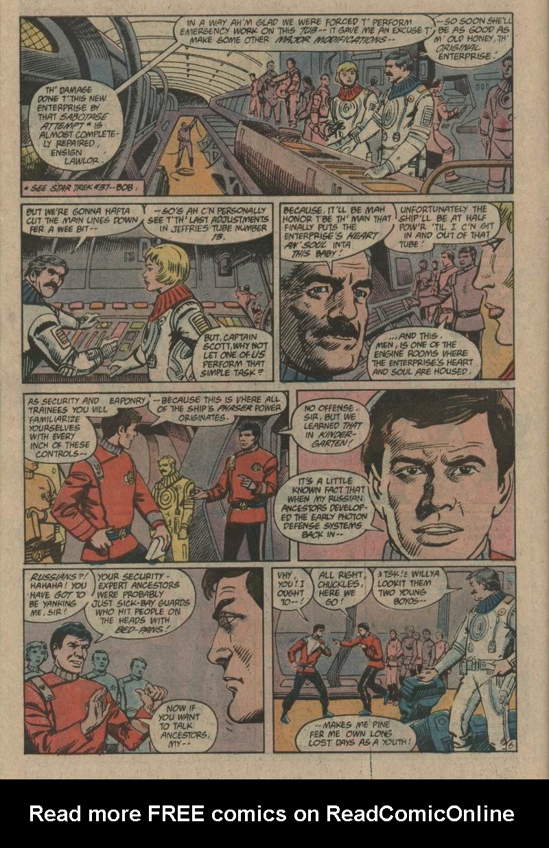 Read online Star Trek (1984) comic -  Issue #41 - 7