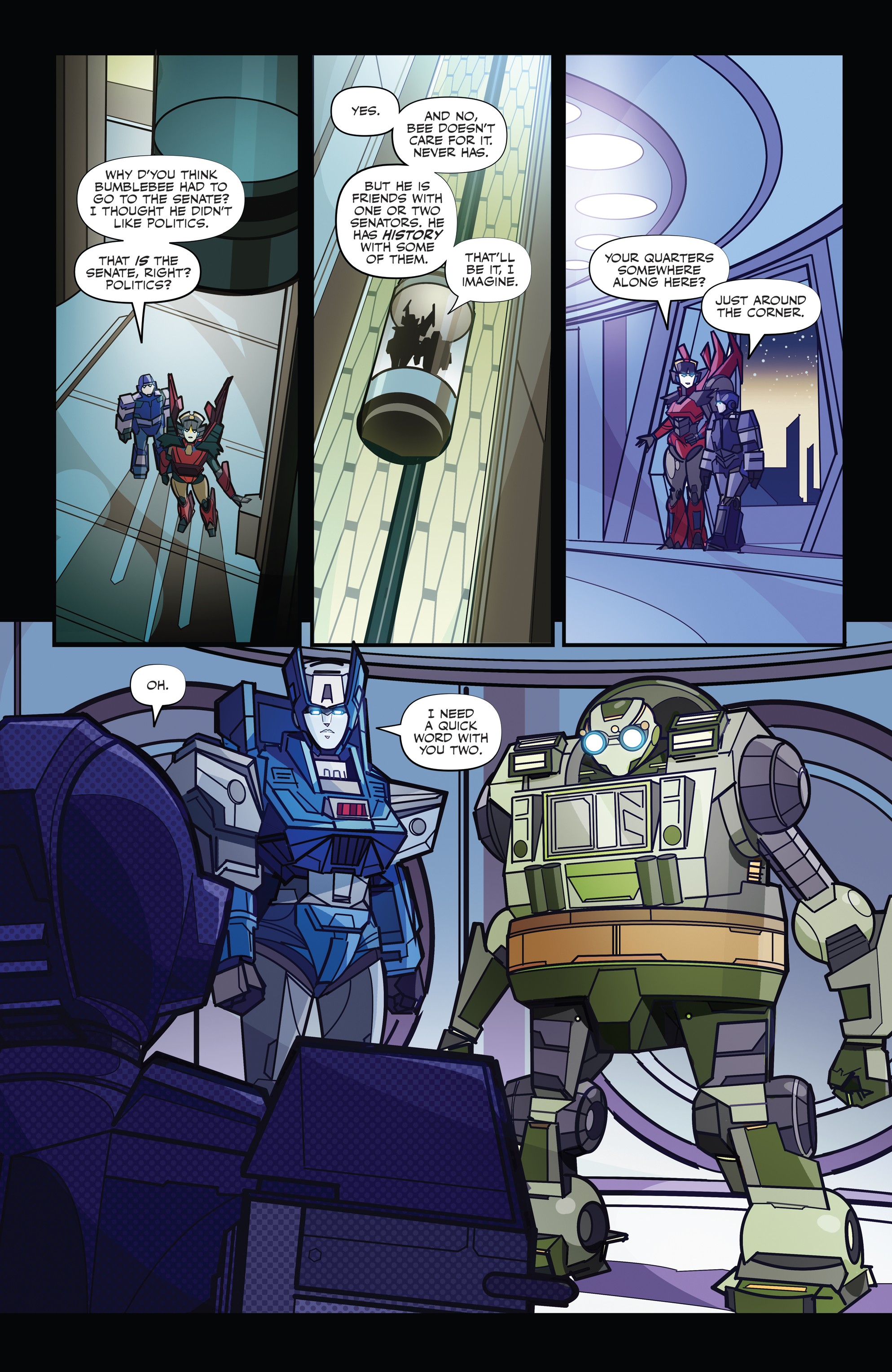 Read online Transformers (2019) comic -  Issue #3 - 19