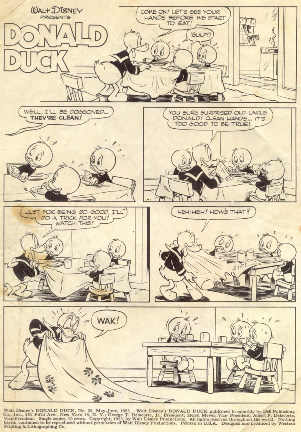 Read online Walt Disney's Donald Duck (1952) comic -  Issue #29 - 2