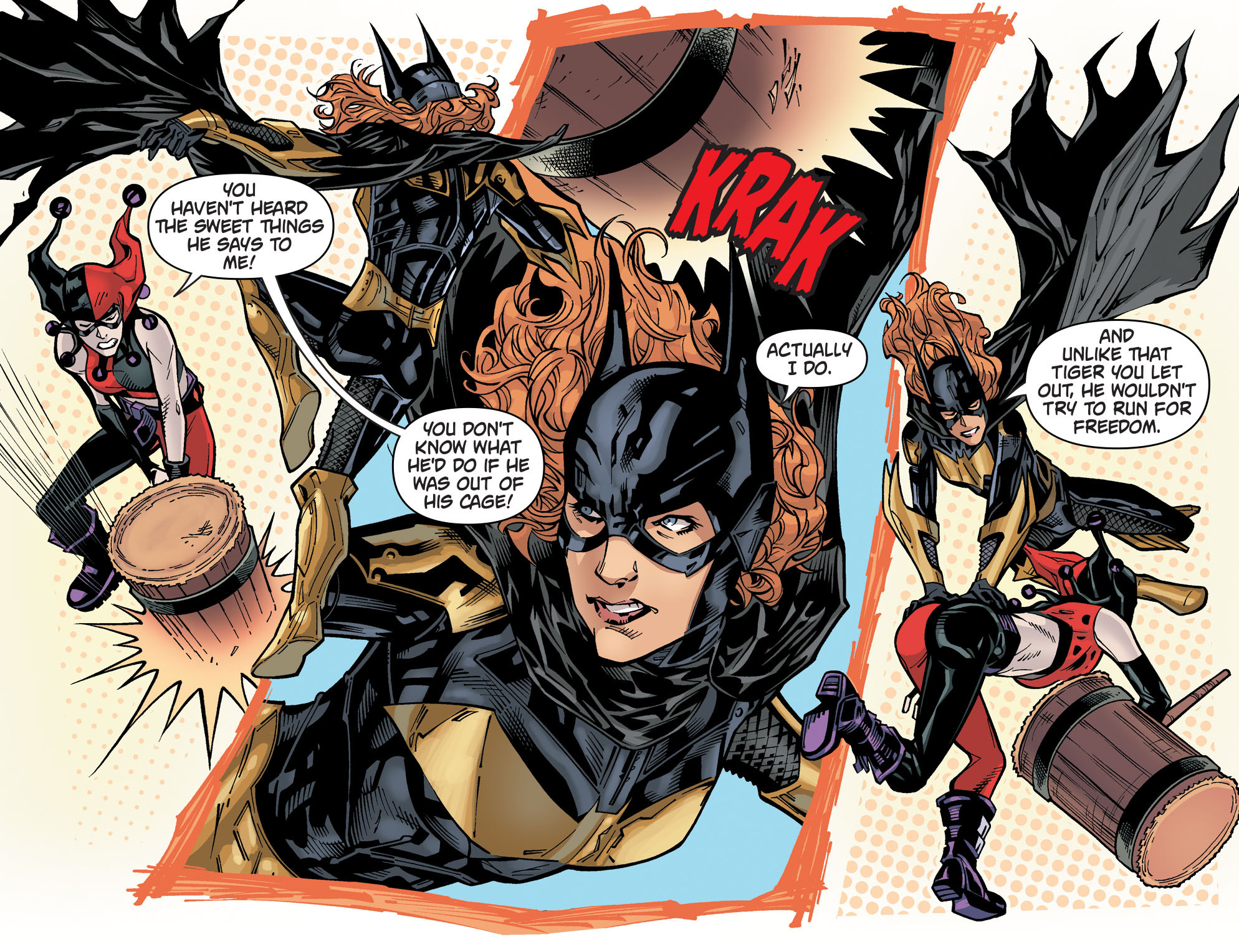 Read online Batman: Arkham Knight: Batgirl & Harley Quinn comic -  Issue #2 - 13