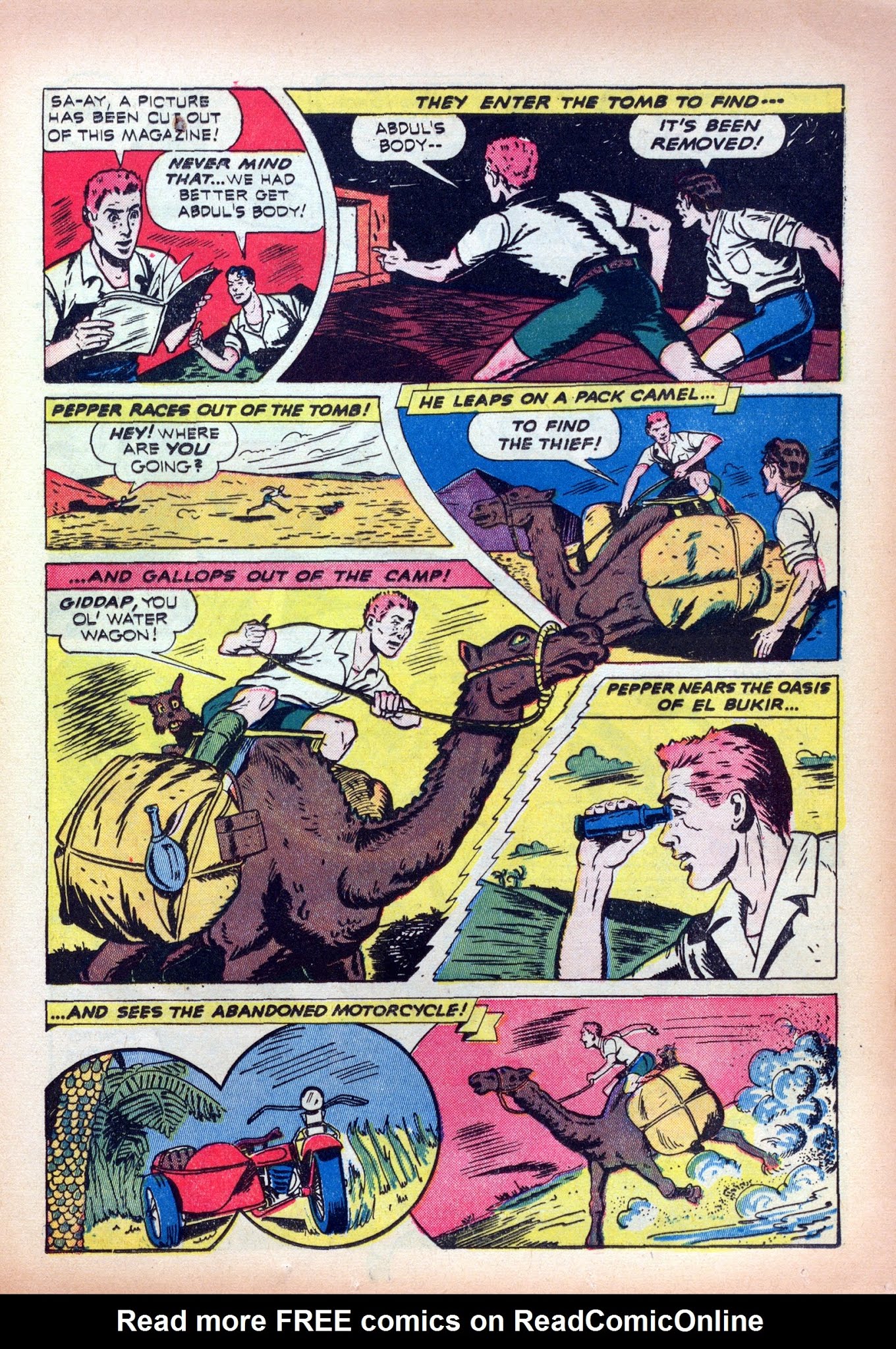 Read online Exciting Comics comic -  Issue #21 - 37