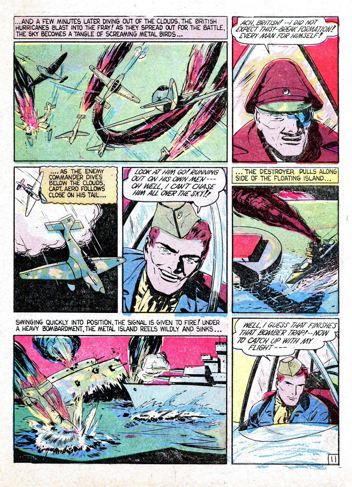 Captain Aero Comics issue 1 - Page 12