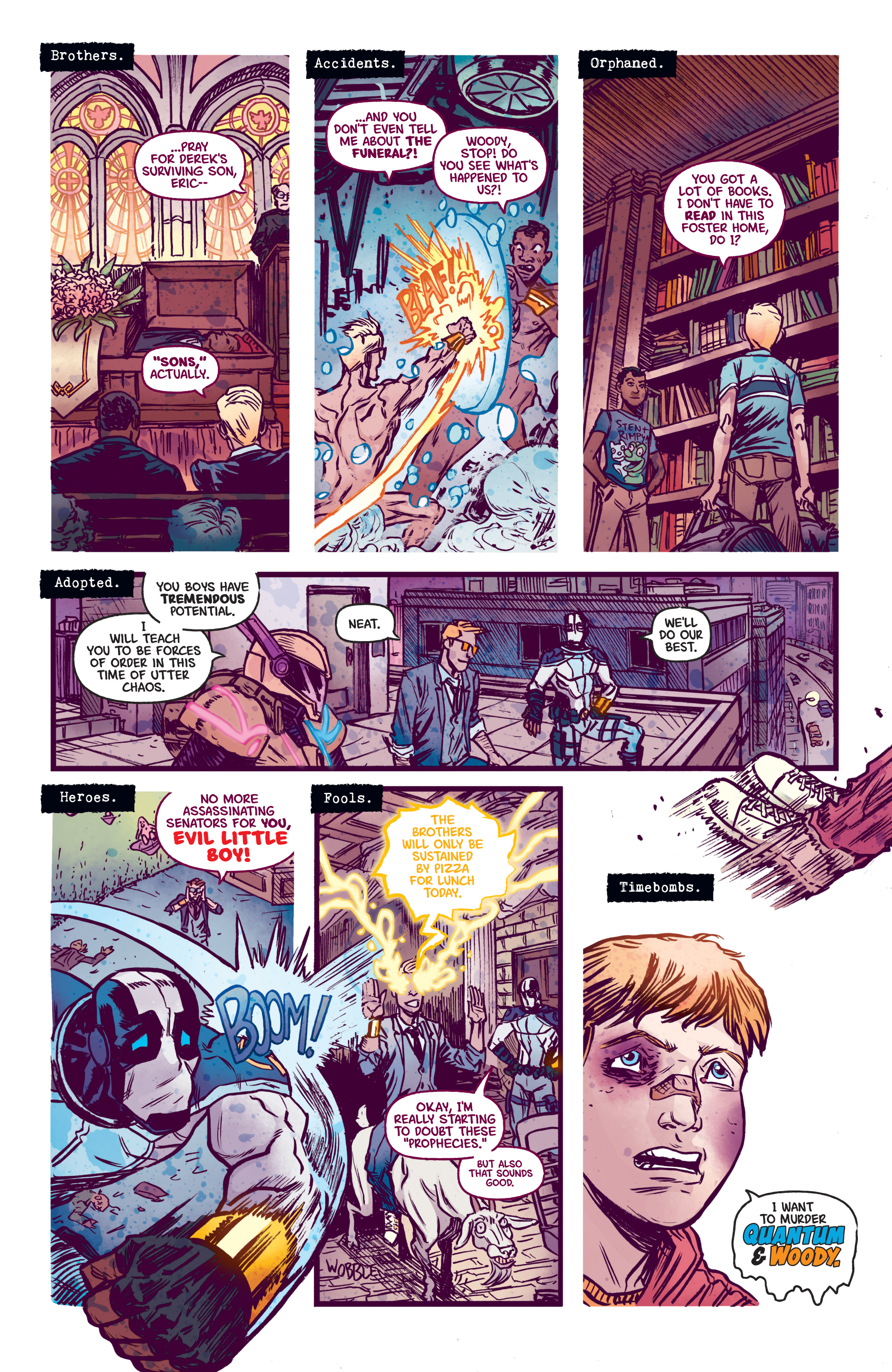Read online Quantum & Woody comic -  Issue #3 - 5
