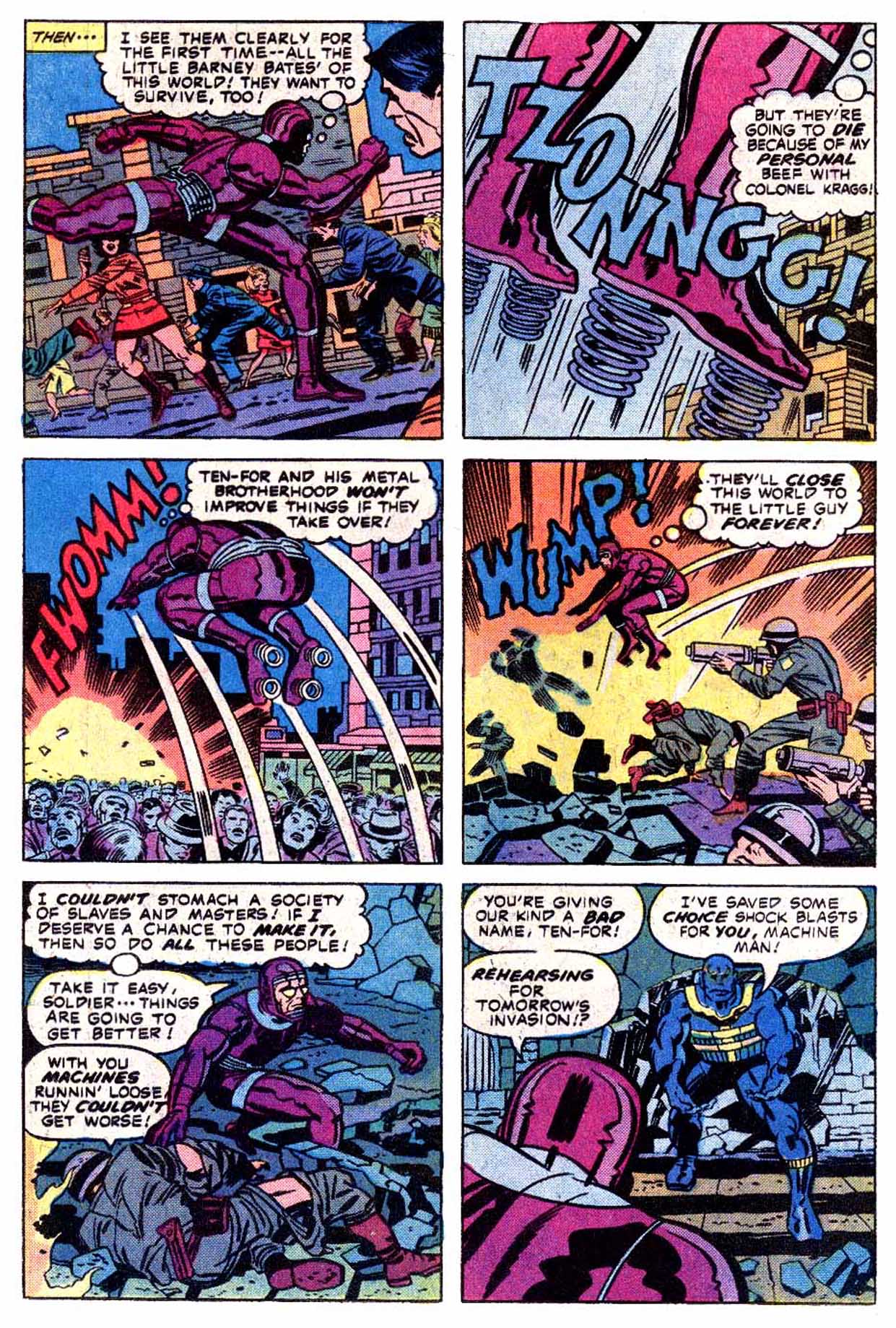 Read online Machine Man (1978) comic -  Issue #6 - 11