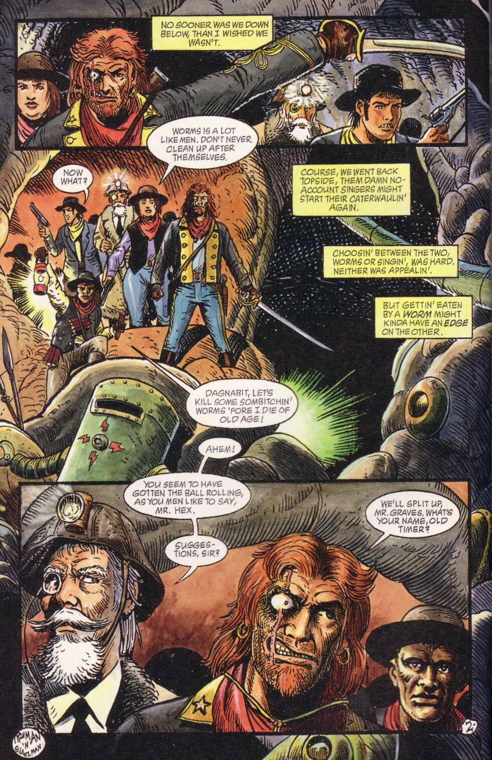 Read online Jonah Hex: Riders of the Worm and Such comic -  Issue #5 - 4