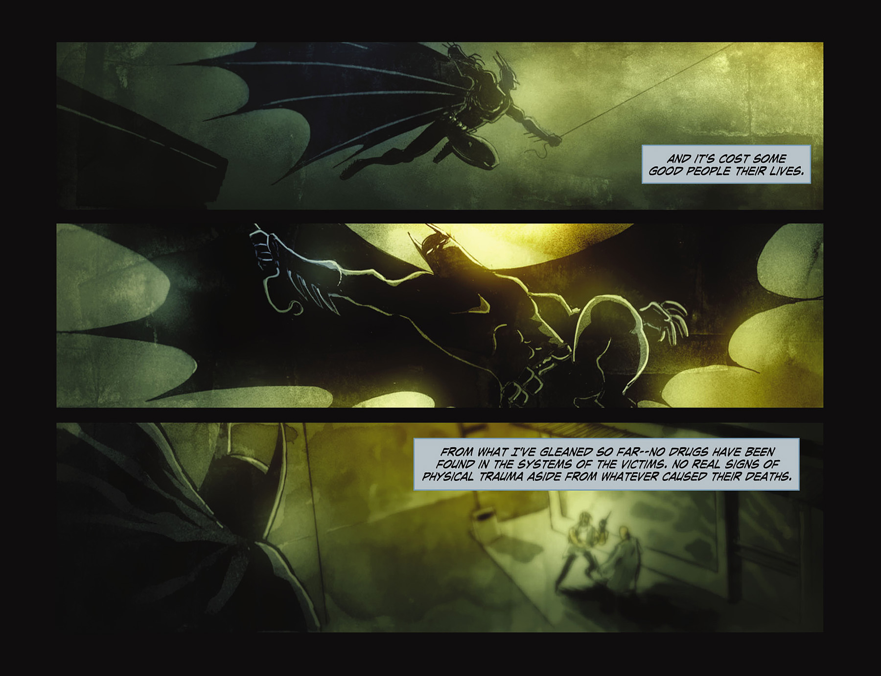 Read online Legends of the Dark Knight [I] comic -  Issue #4 - 10