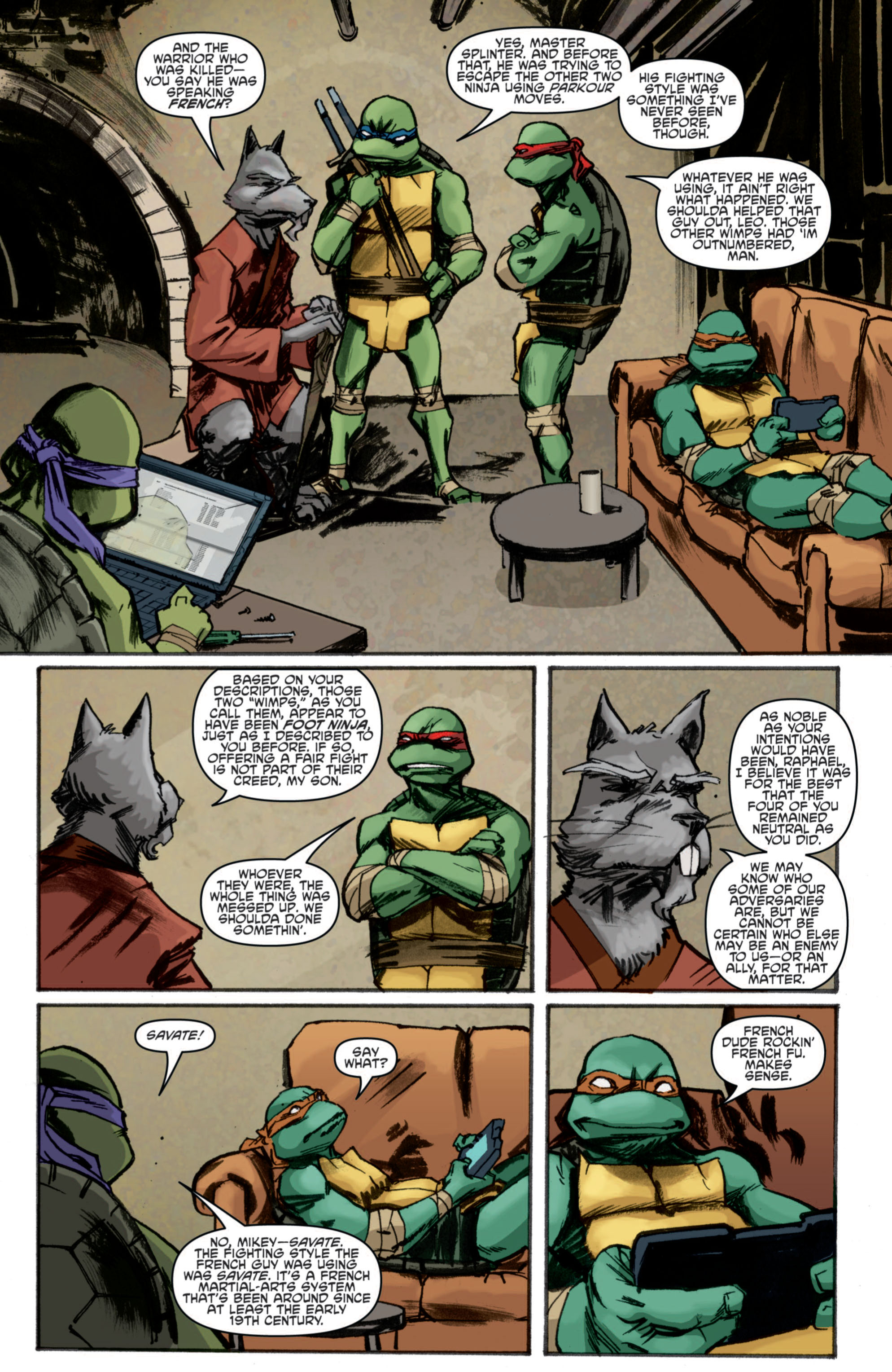 Read online Teenage Mutant Ninja Turtles (2011) comic -  Issue #6 - 16