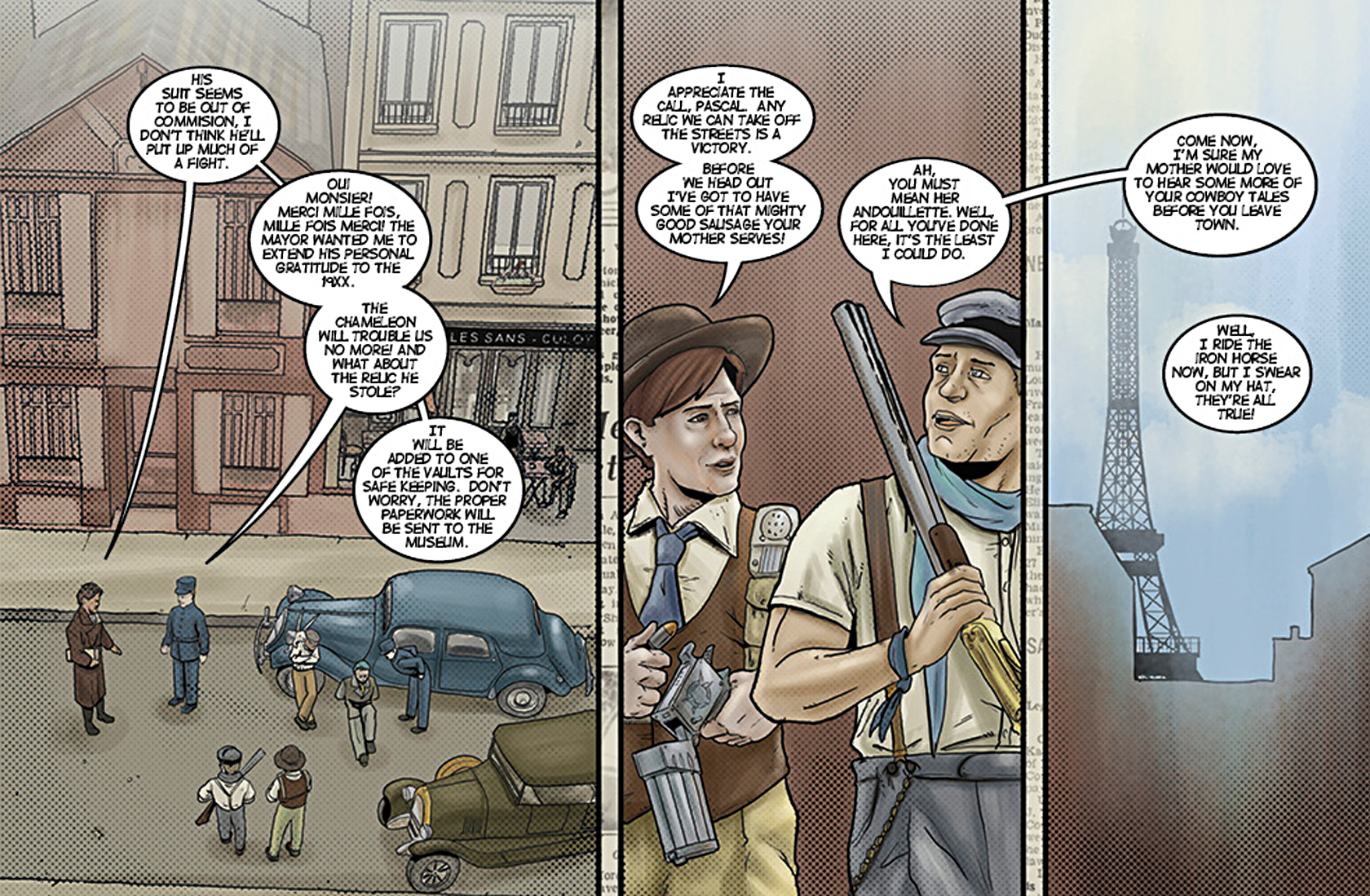 Read online The Adventures of the 19XX comic -  Issue #3 - 10