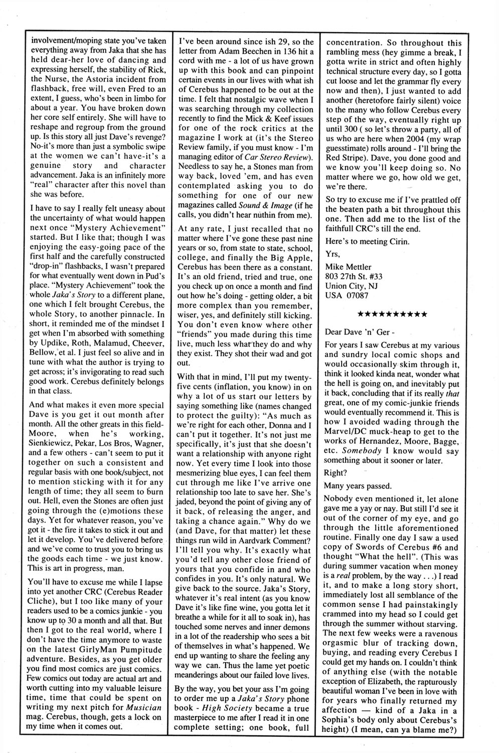 Cerebus Issue #139 #138 - English 25