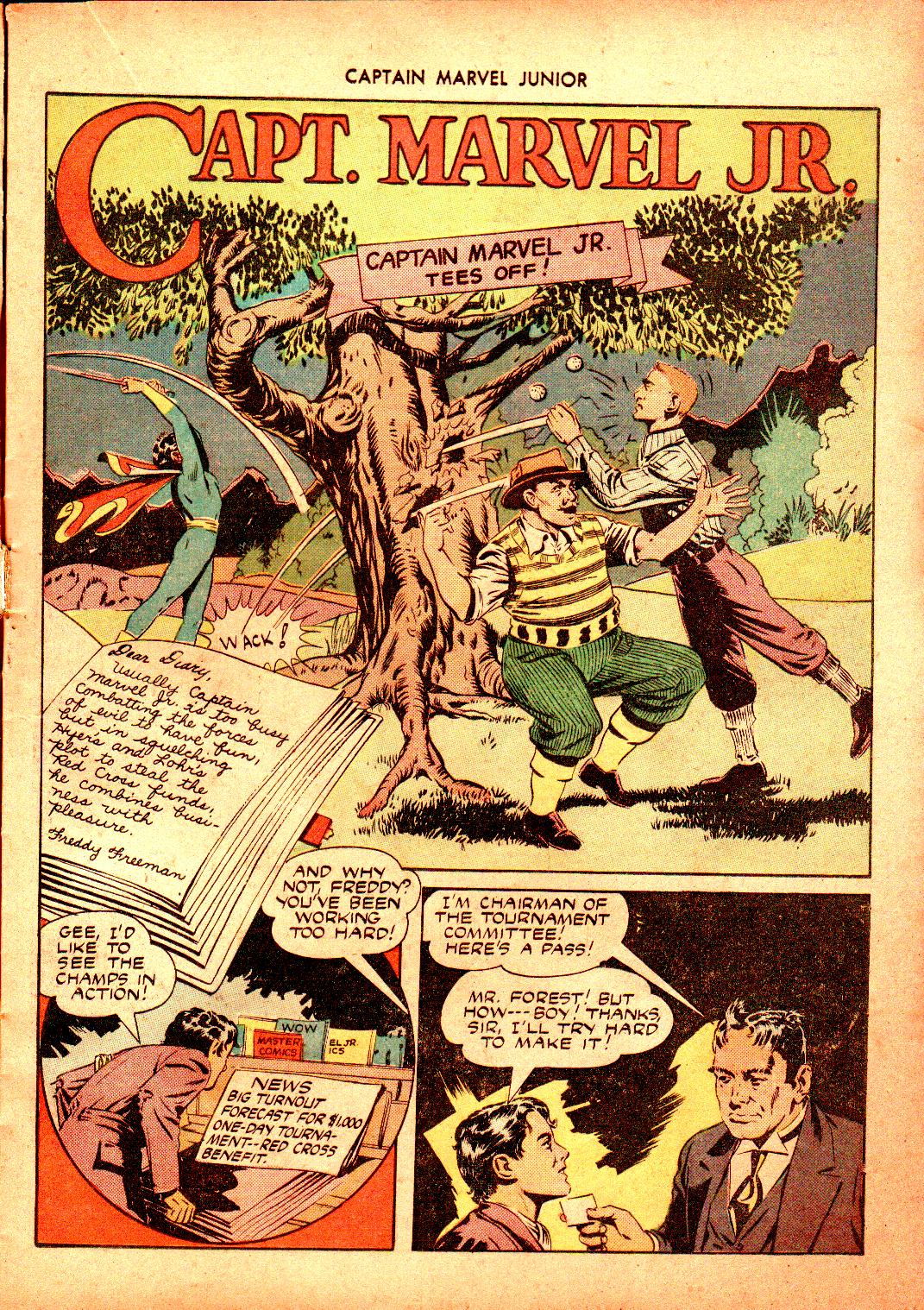 Read online Captain Marvel, Jr. comic -  Issue #16 - 19